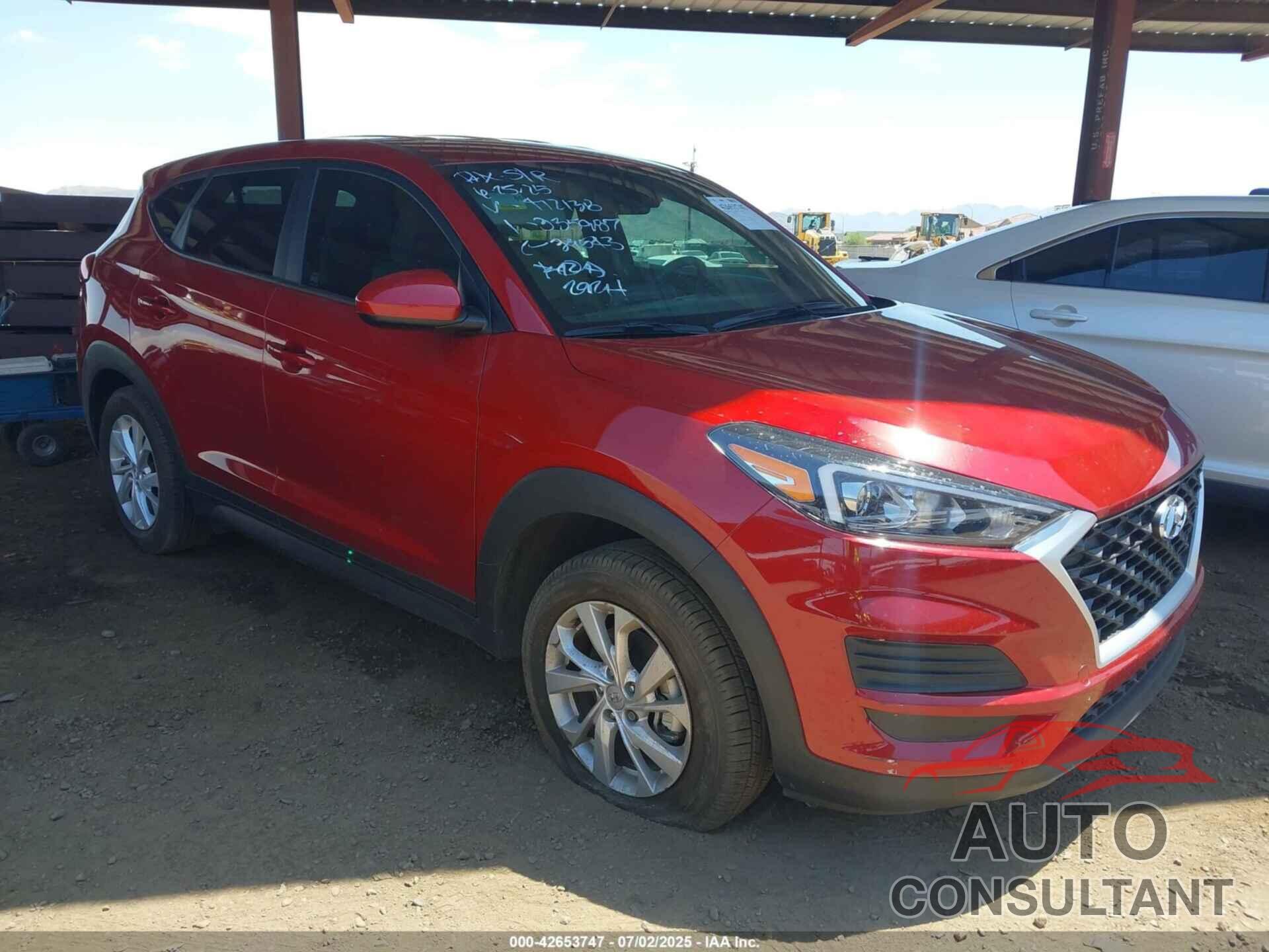 HYUNDAI TUCSON 2021 - KM8J23A40MU412138