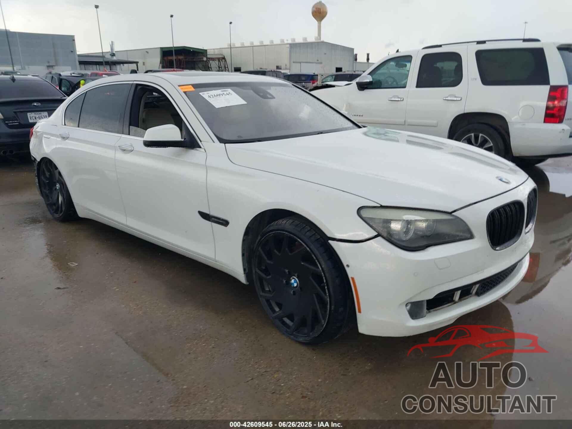 BMW 750LI 2012 - WBAKB8C53CC964455