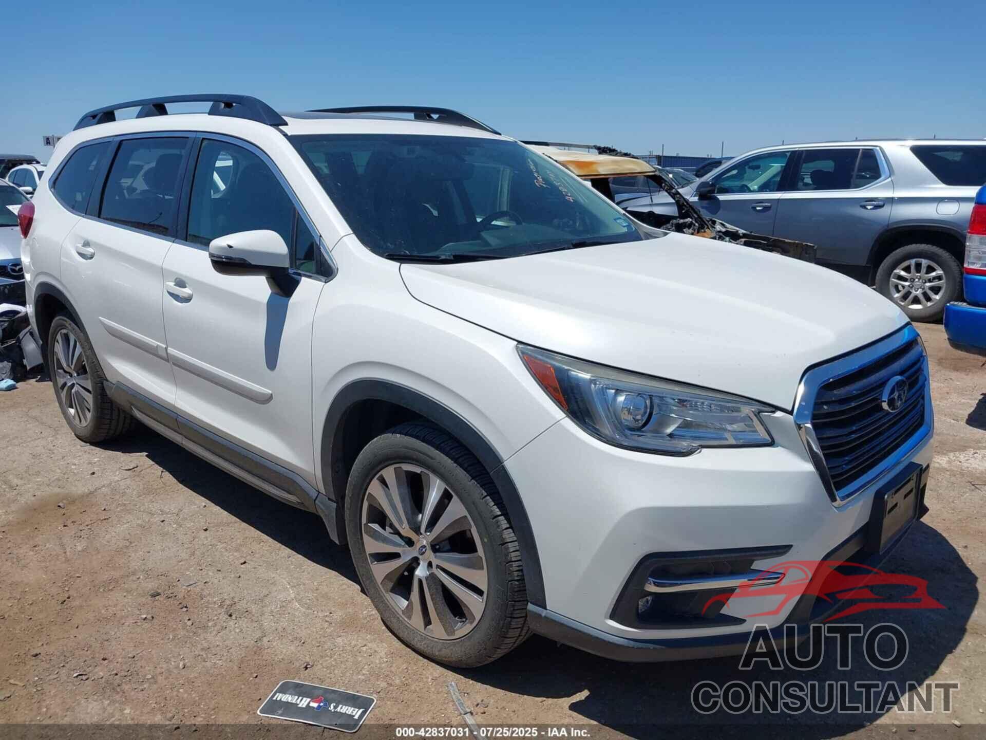 SUBARU ASCENT 2019 - 4S4WMAPD2K3445673