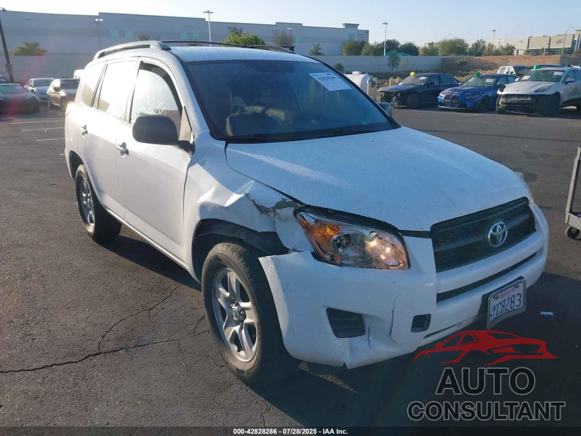 TOYOTA RAV4 2012 - 2T3ZF4DV1CW139489