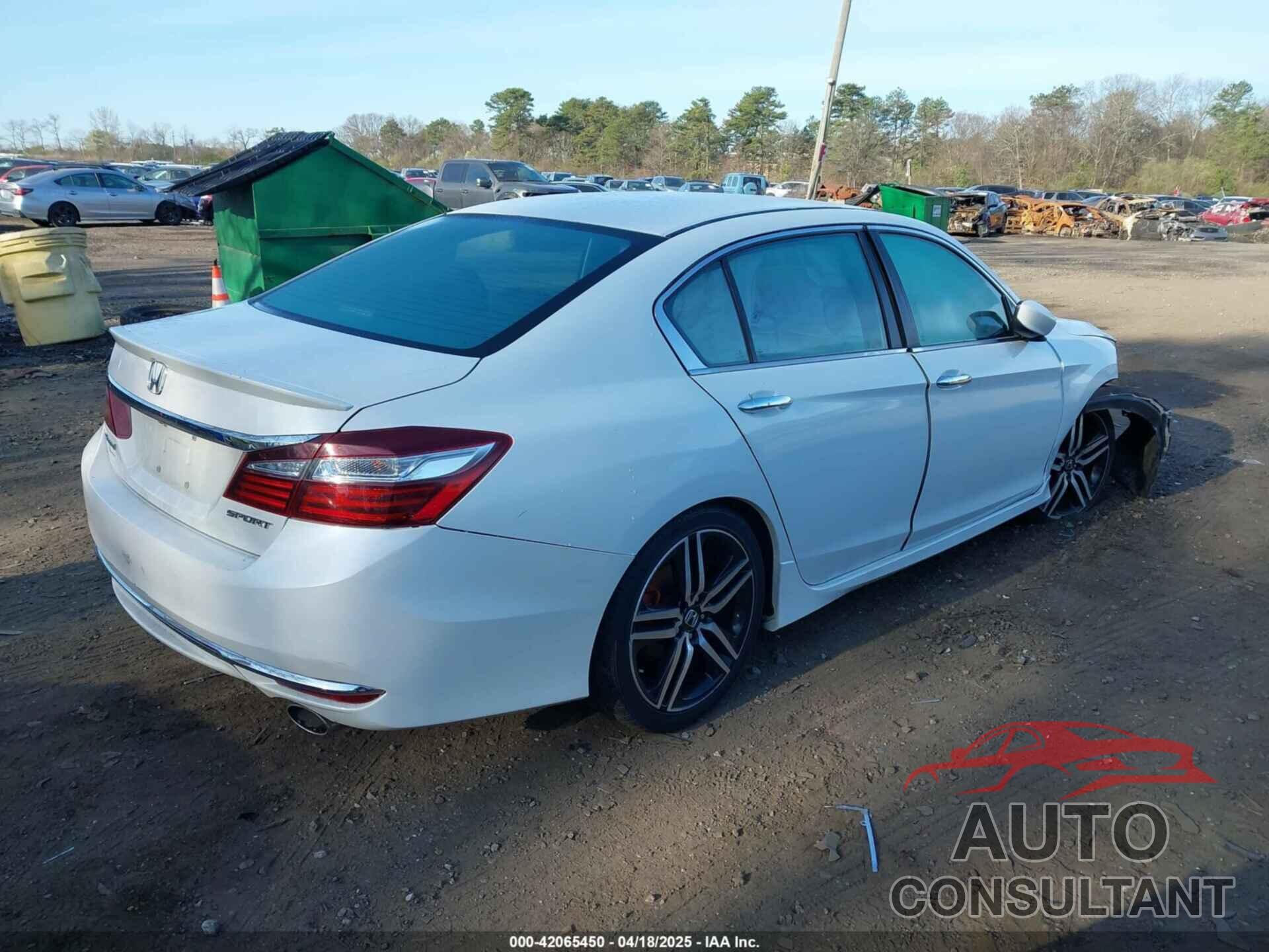 HONDA ACCORD 2017 - 1HGCR2F50HA266319