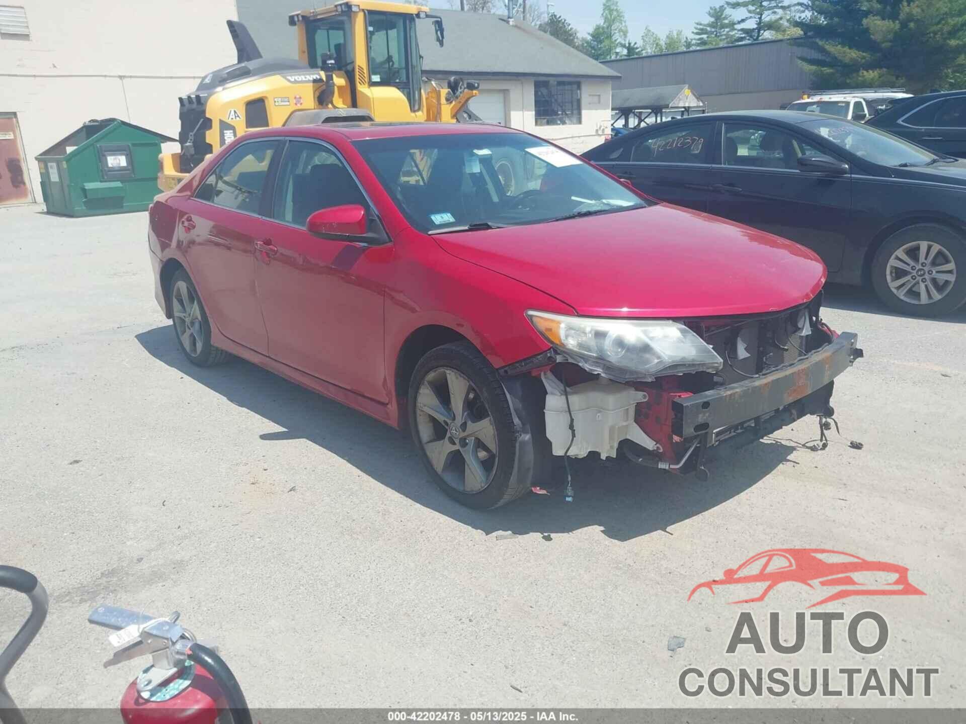TOYOTA CAMRY 2012 - 4T1BF1FKXCU615458