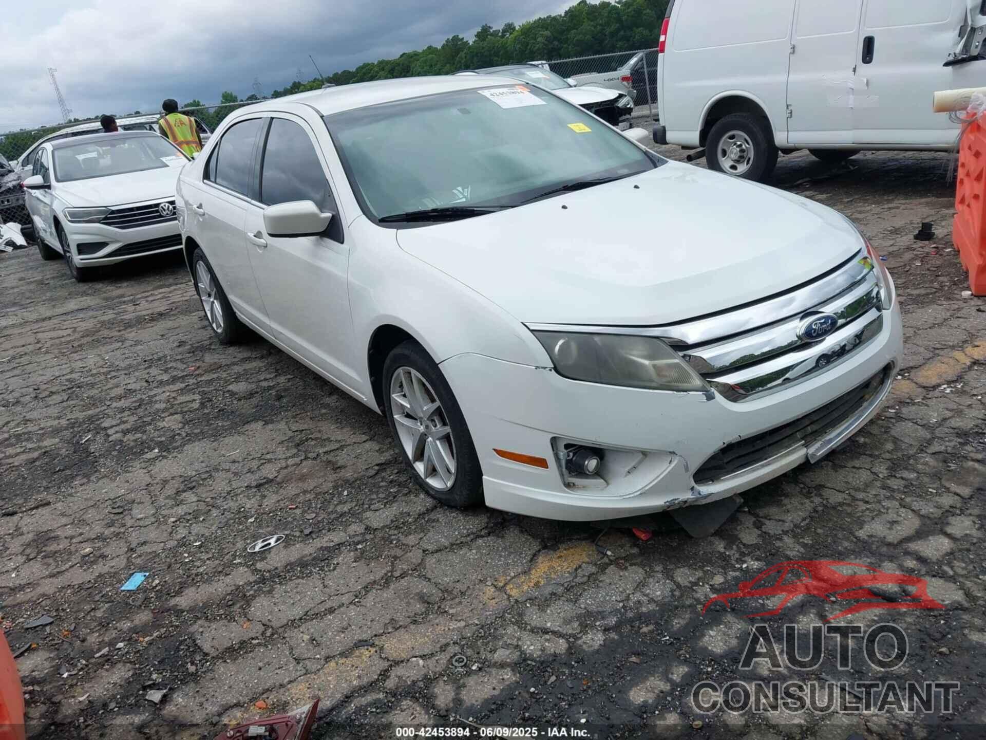 FORD FUSION 2012 - 3FAHP0JG2CR163804