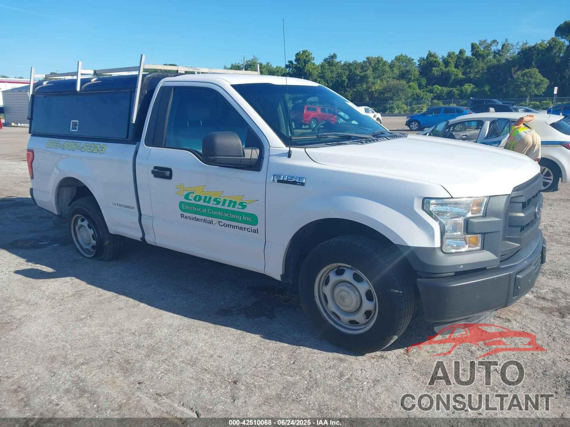 FORD F-150 2016 - 1FTMF1C81GKF76556