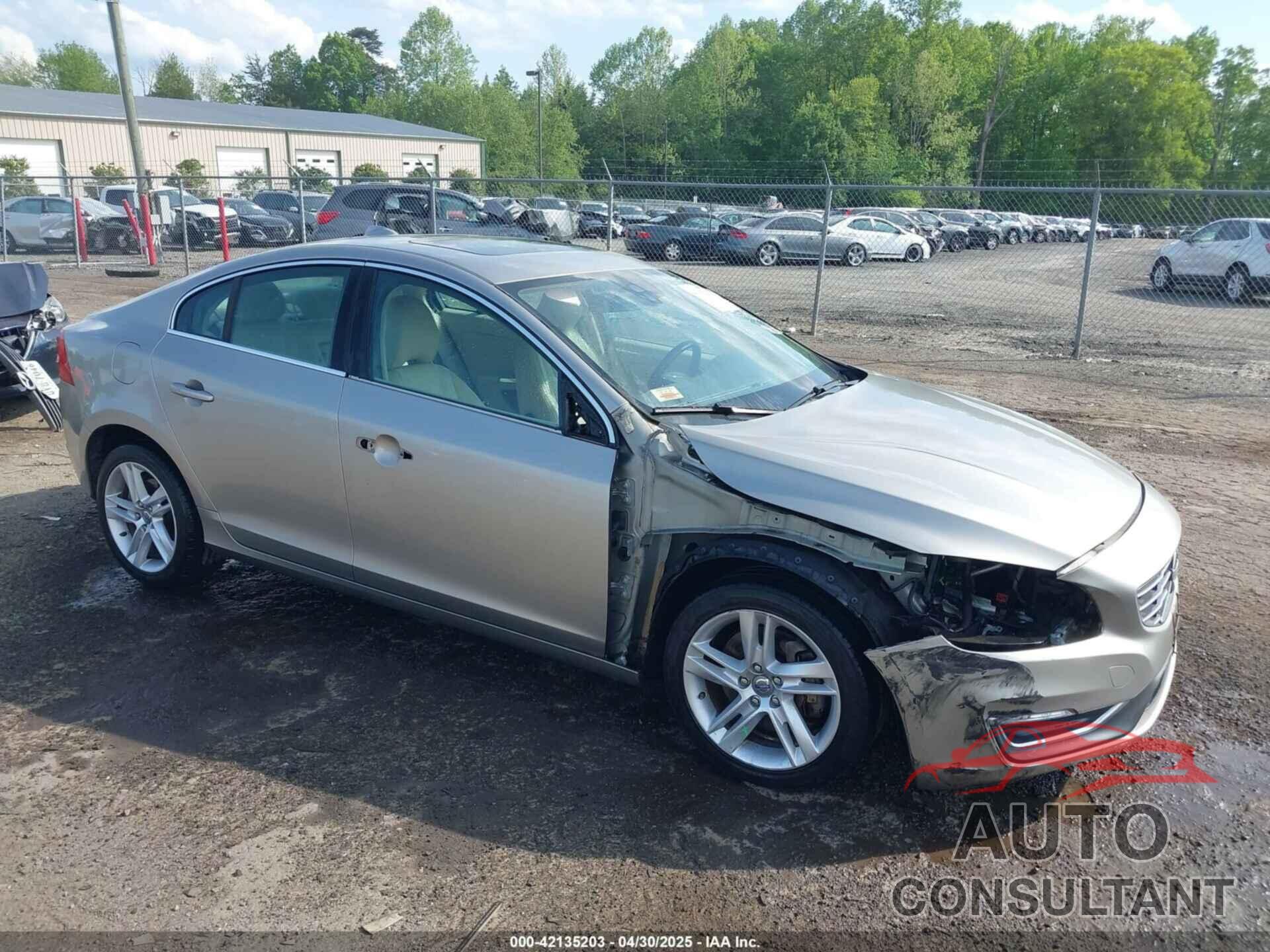 VOLVO S60 2014 - YV1612FS3E2278344