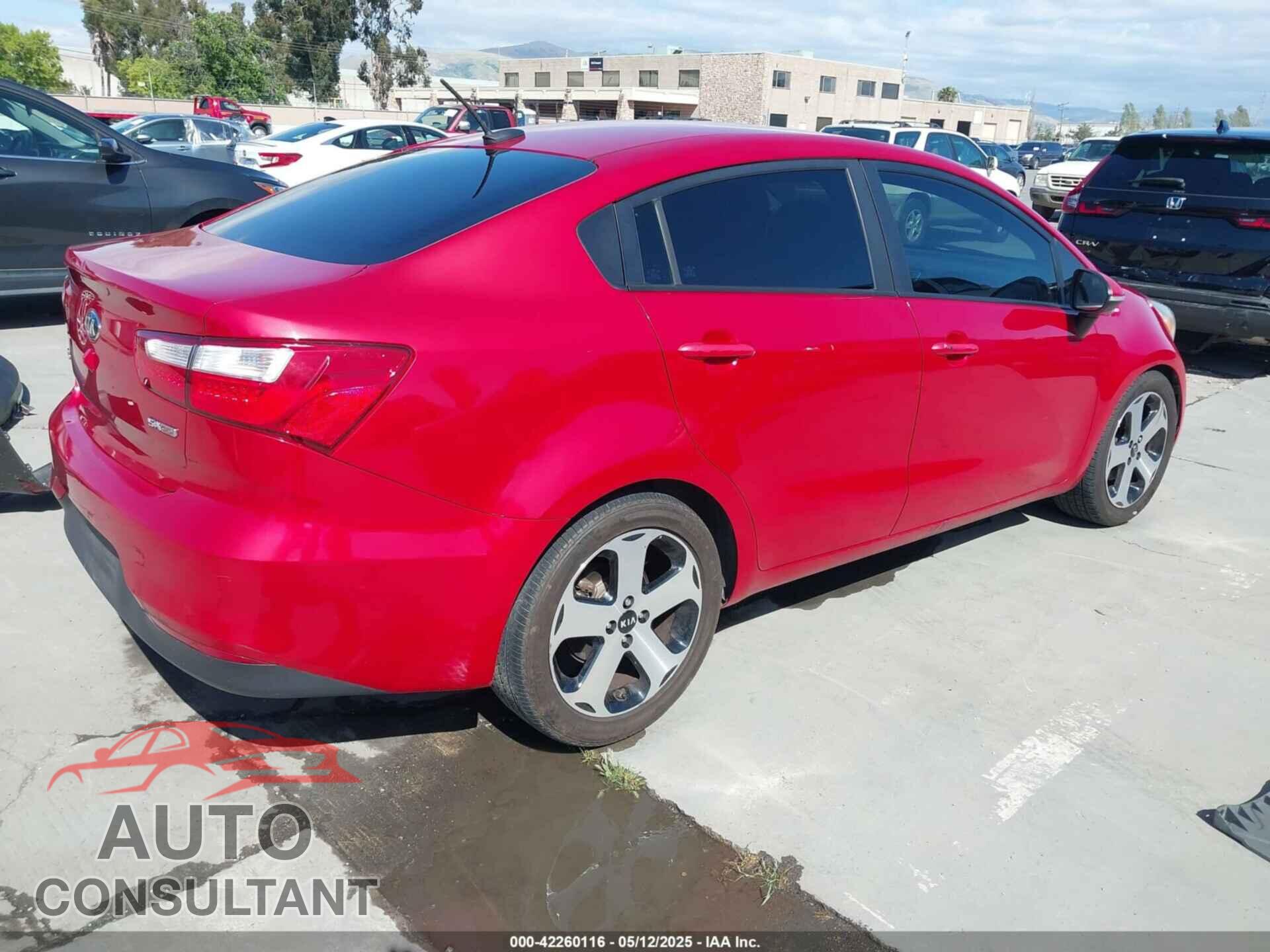 KIA RIO 2016 - KNADN4A32G6565521