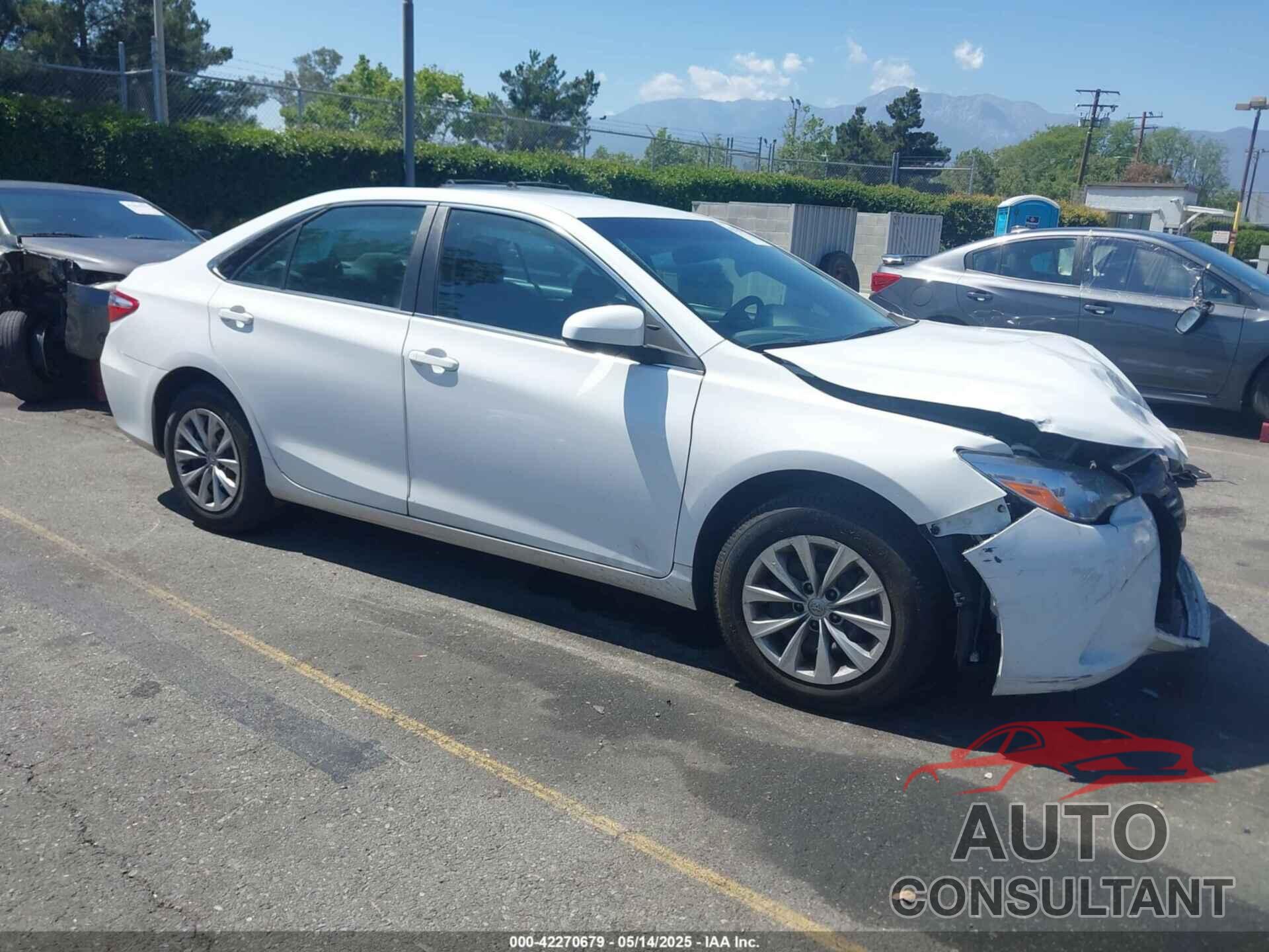 TOYOTA CAMRY 2017 - 4T1BF1FK0HU772486