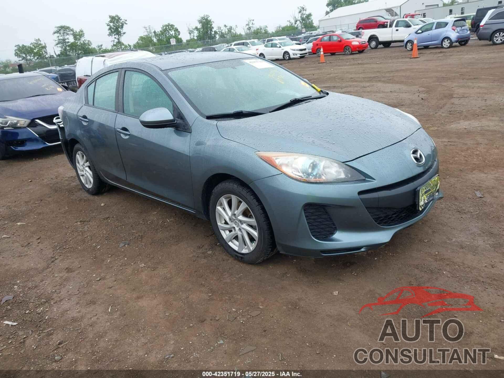 MAZDA MAZDA3 2012 - JM1BL1V76C1596029
