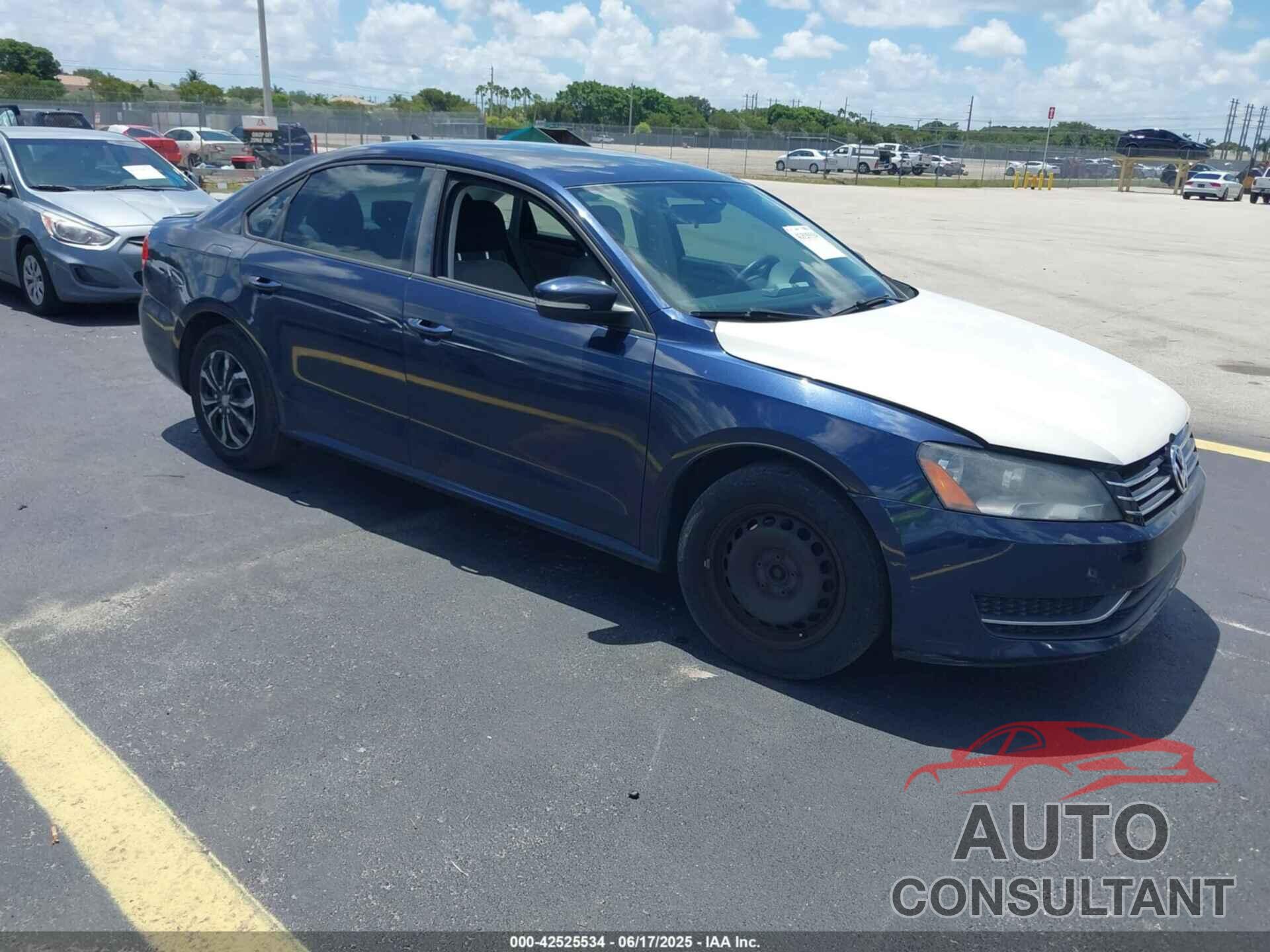 VOLKSWAGEN PASSAT 2014 - 1VWAP7A30EC025369