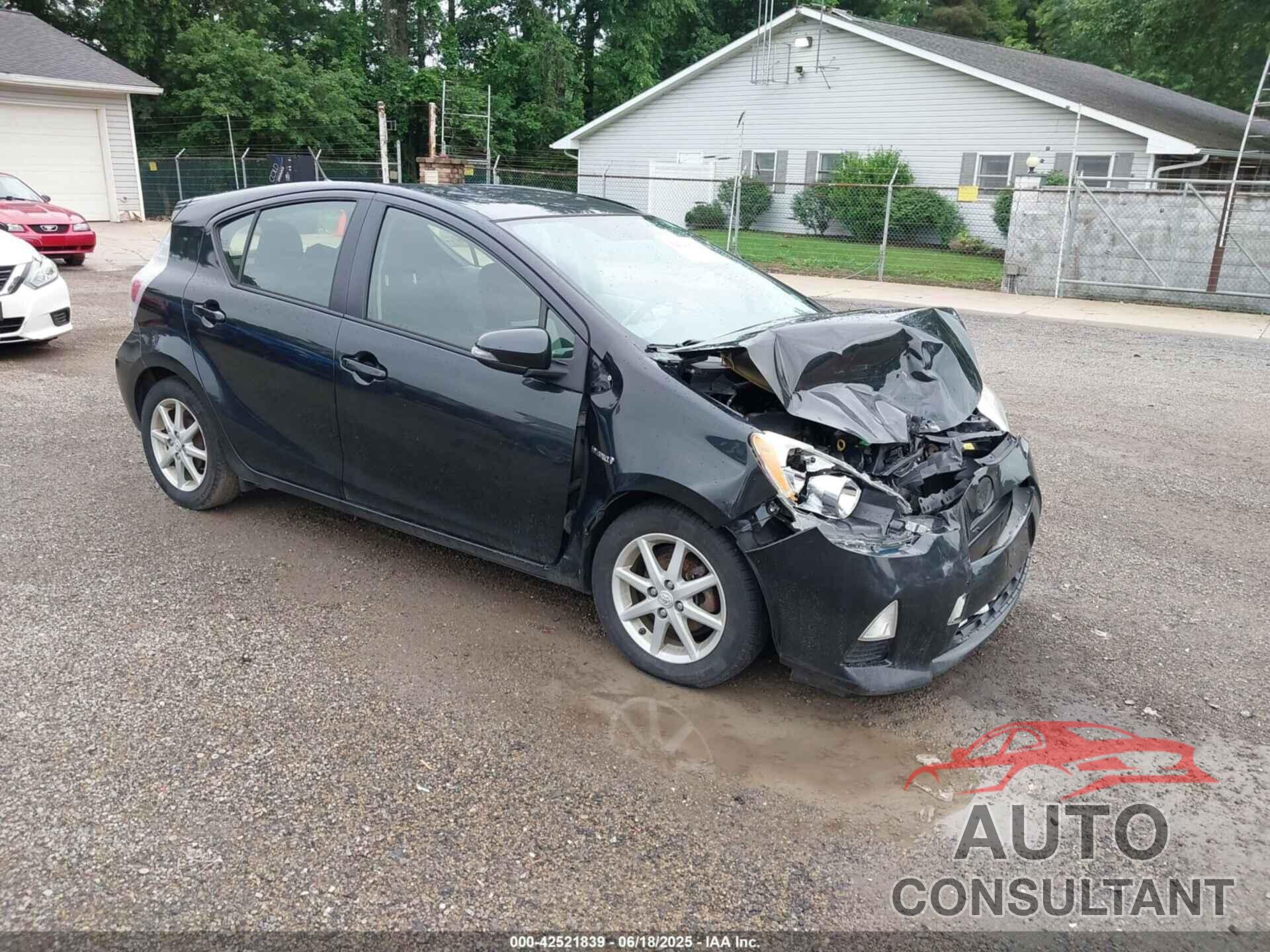 TOYOTA PRIUS C 2012 - JTDKDTB36C1522569