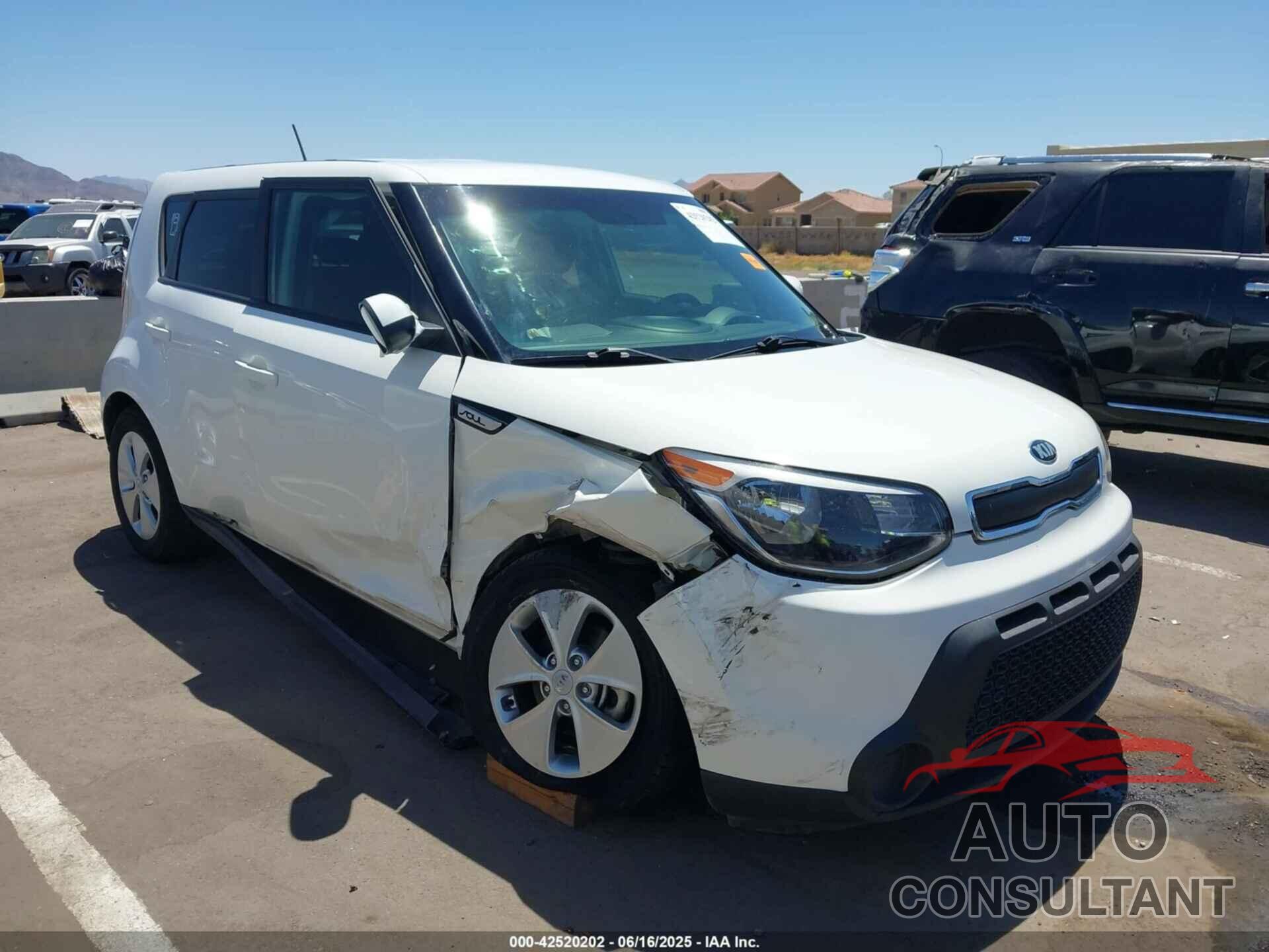 KIA SOUL 2016 - KNDJN2A21G7383675