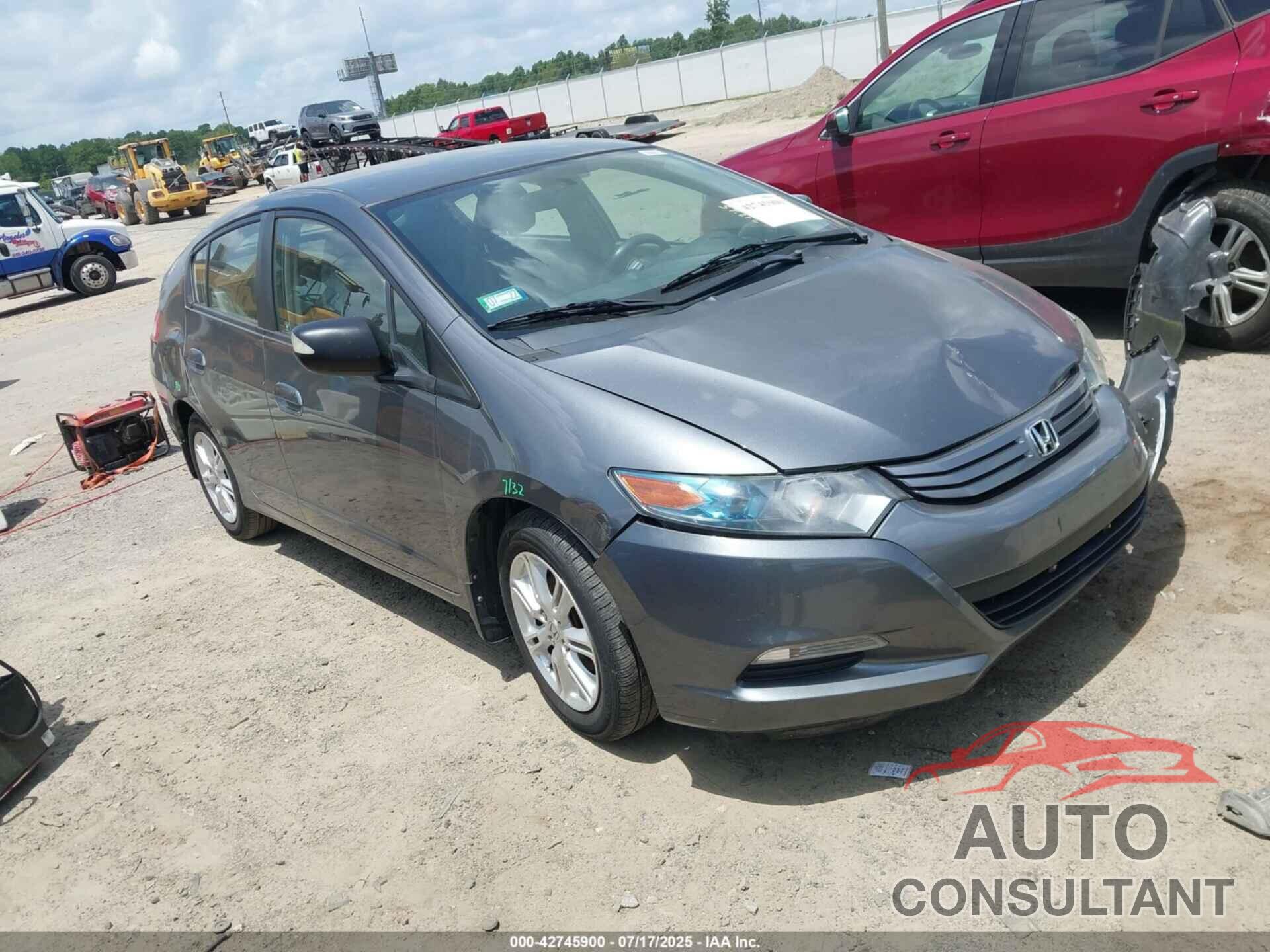 HONDA INSIGHT 2010 - JHMZE2H75AS041654