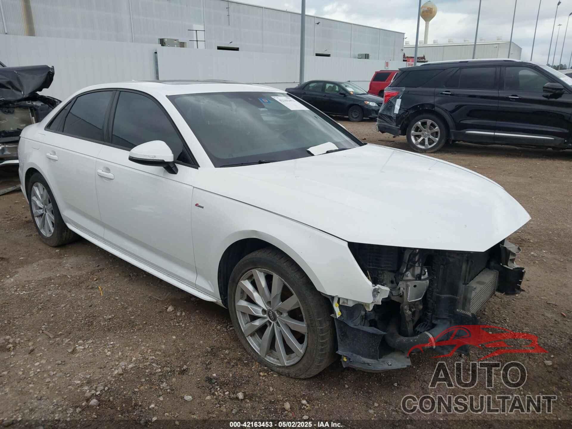 AUDI A4 2018 - WAUKMAF46JA144903