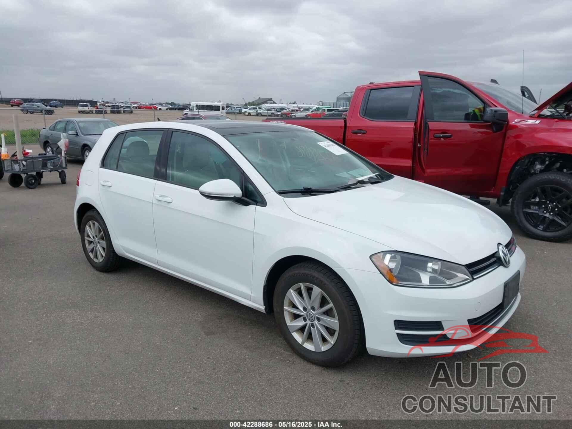 VOLKSWAGEN GOLF 2015 - 3VW217AU2FM032970