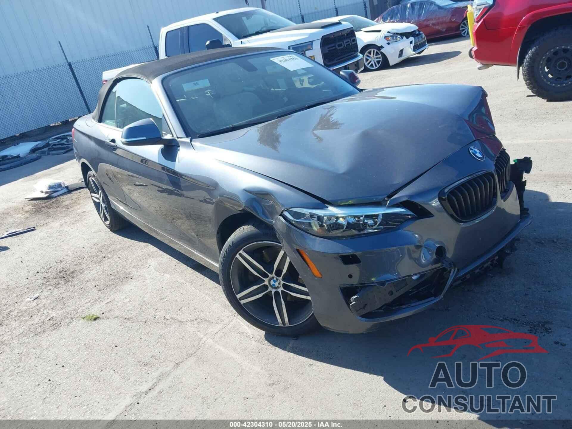 BMW 230I 2017 - WBA2K9C34H7A26309