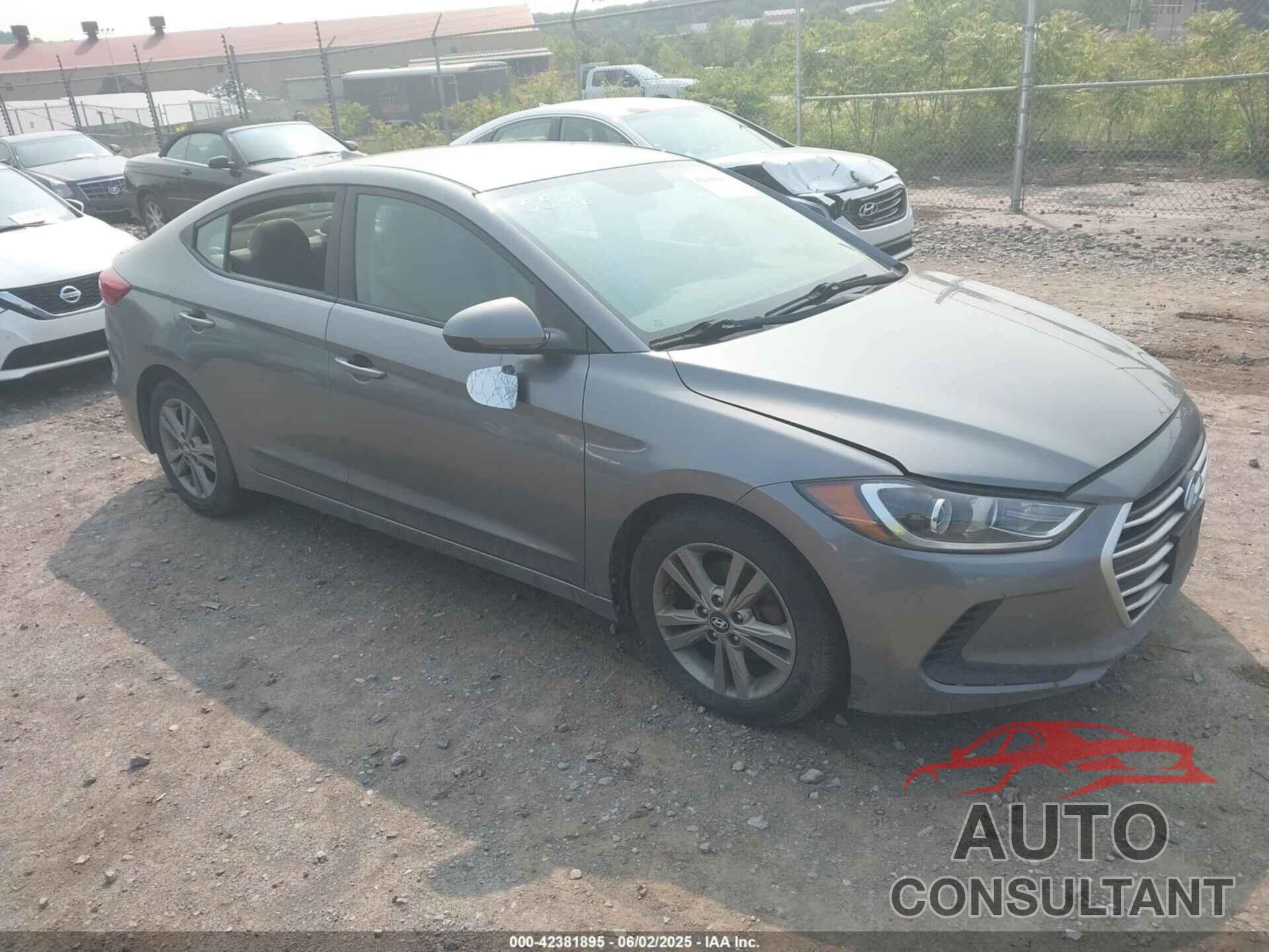 HYUNDAI ELANTRA 2018 - 5NPD84LF5JH355526