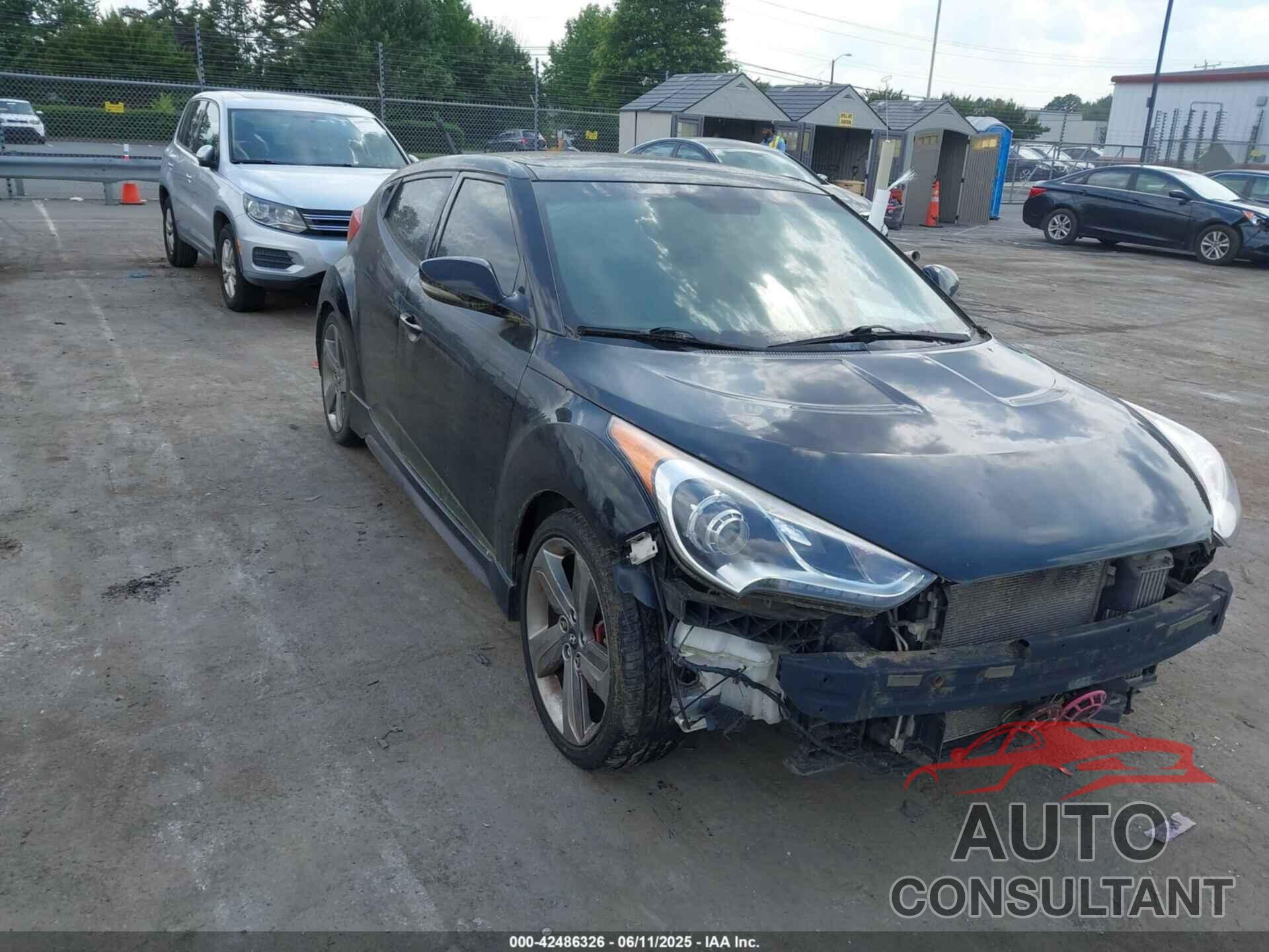HYUNDAI VELOSTER 2013 - KMHTC6AE5DU110652