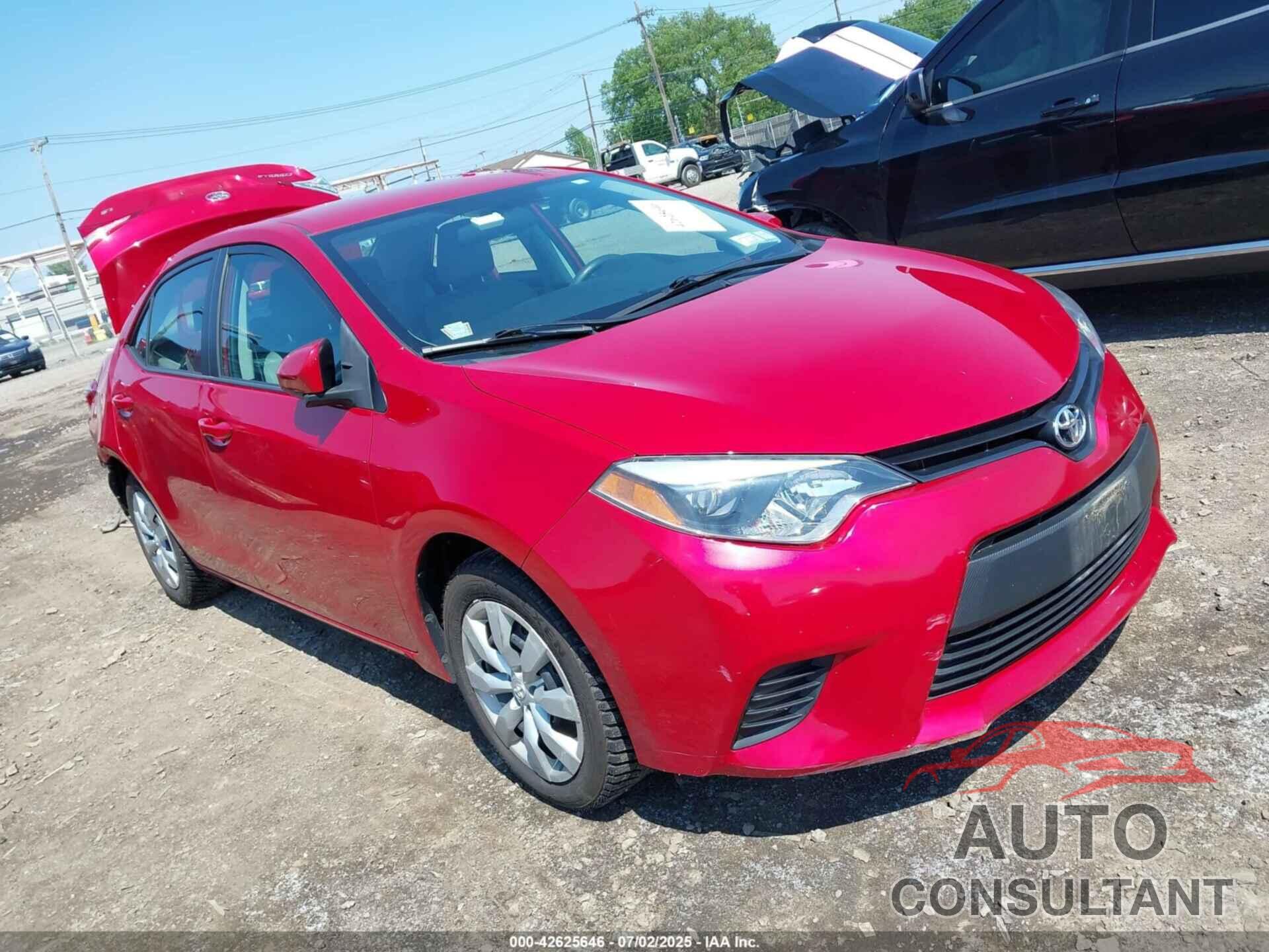 TOYOTA COROLLA 2014 - 2T1BURHE8EC188314