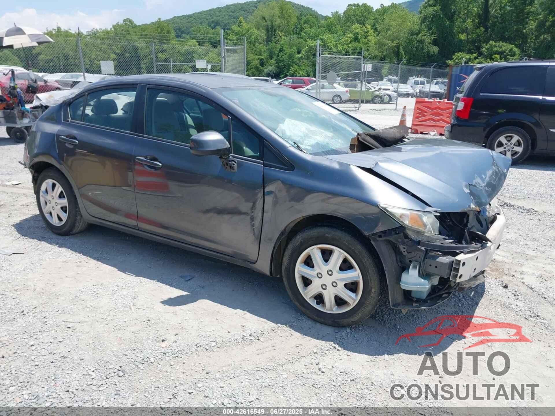 HONDA CIVIC 2013 - 2HGFB2F54DH576860