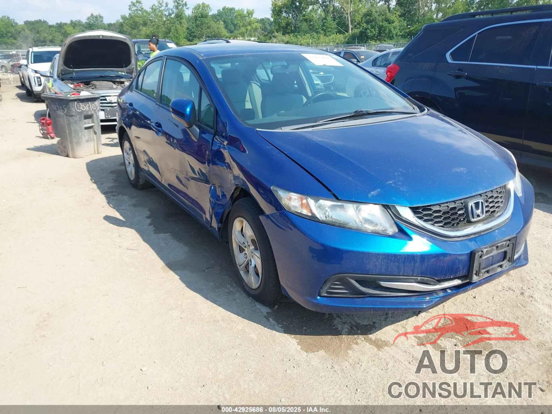 HONDA CIVIC 2014 - 19XFB2F50EE008357