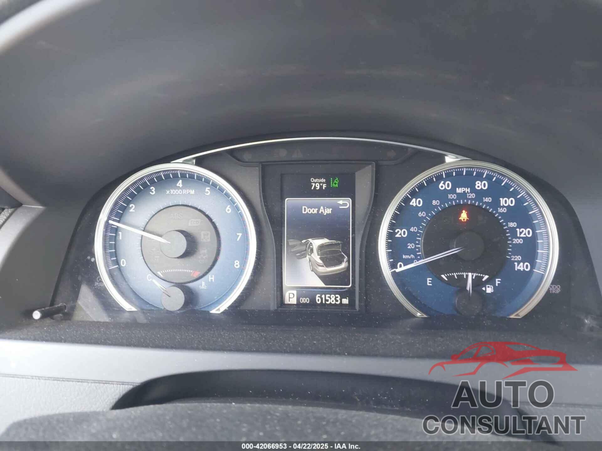 TOYOTA CAMRY 2016 - 4T1BK1FK5GU572469