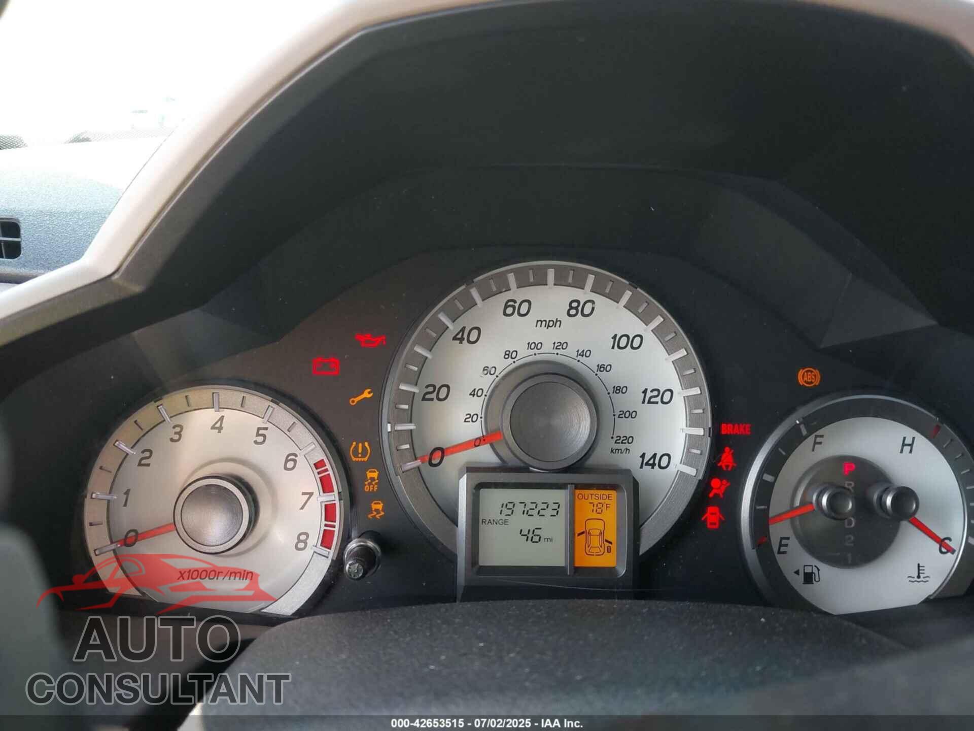 HONDA PILOT 2014 - 5FNYF4H51EB019366