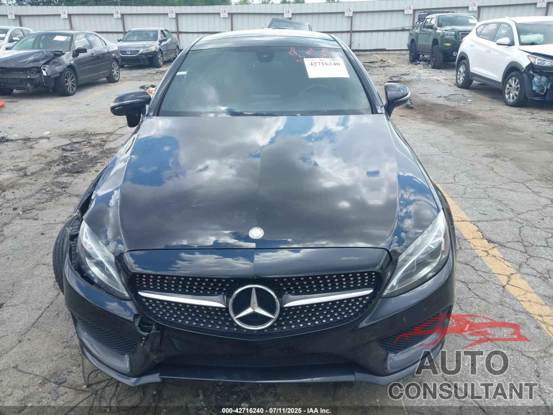MERCEDES-BENZ C 300 2017 - WDDWJ4JB3HF346198