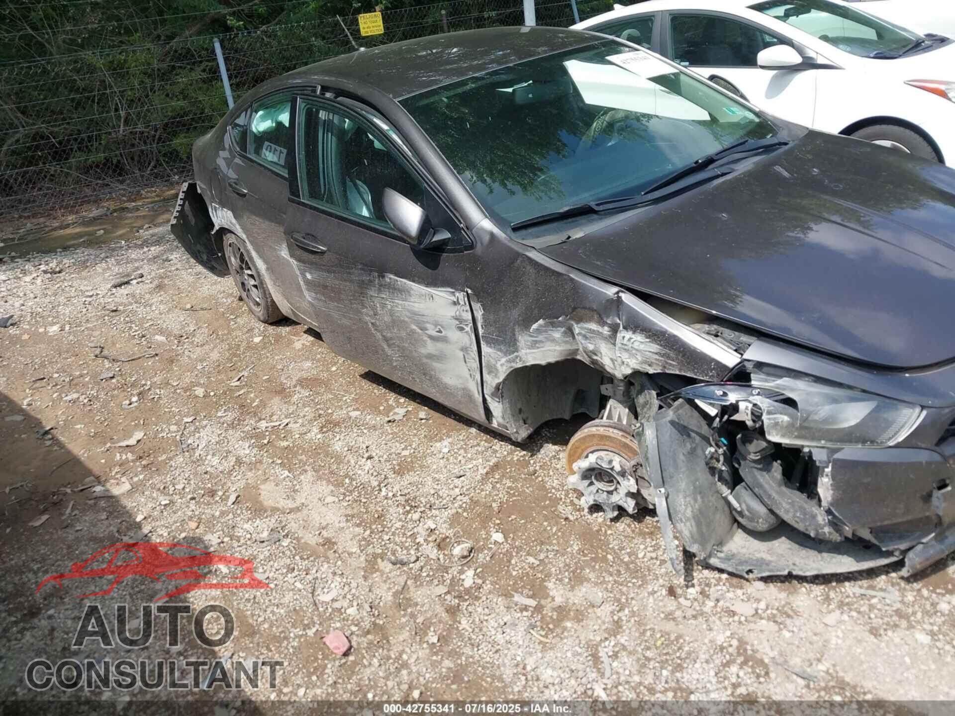 DODGE DART 2014 - 1C3CDFBB7ED877625