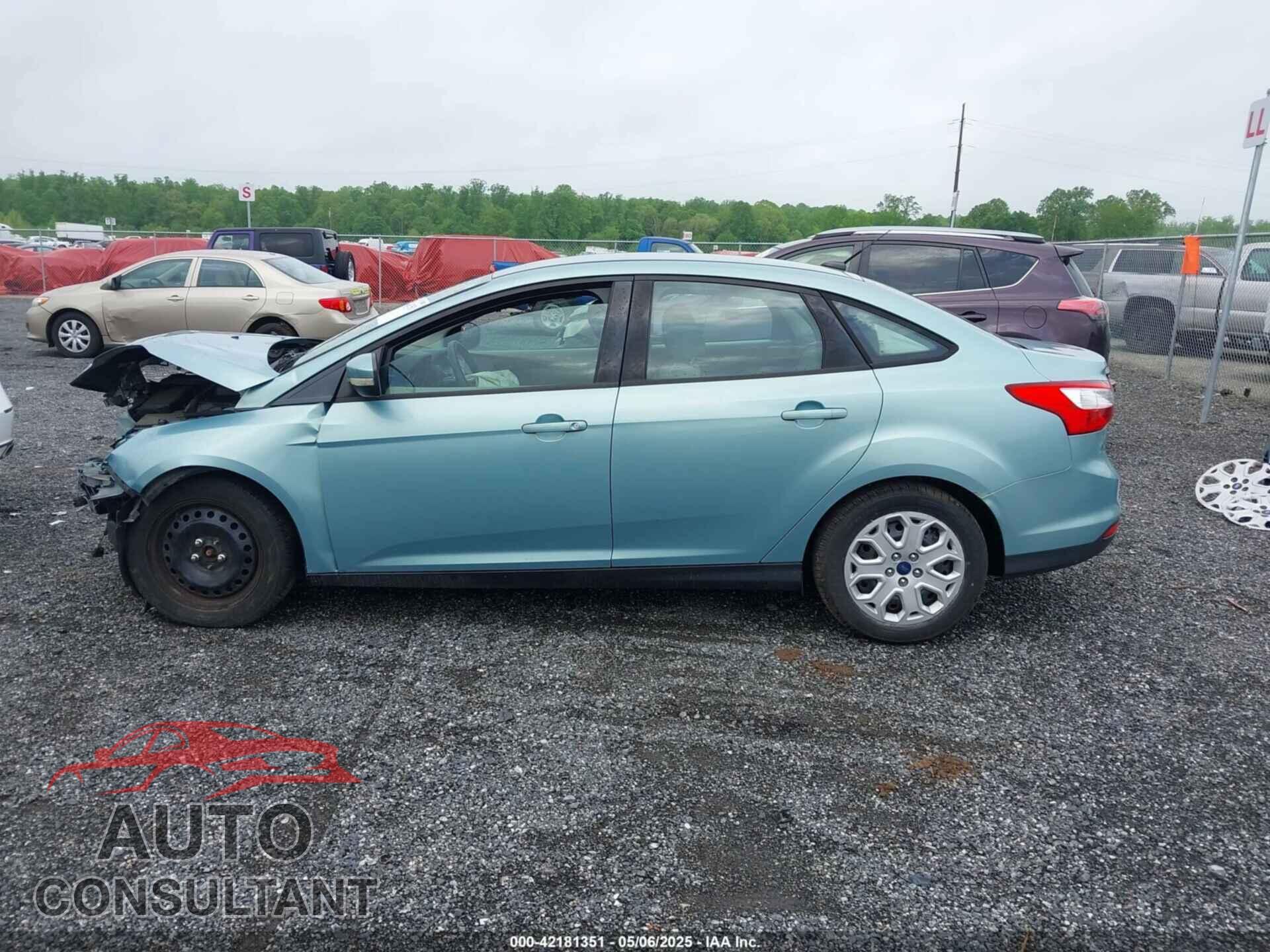 FORD FOCUS 2012 - 1FAHP3F23CL407585