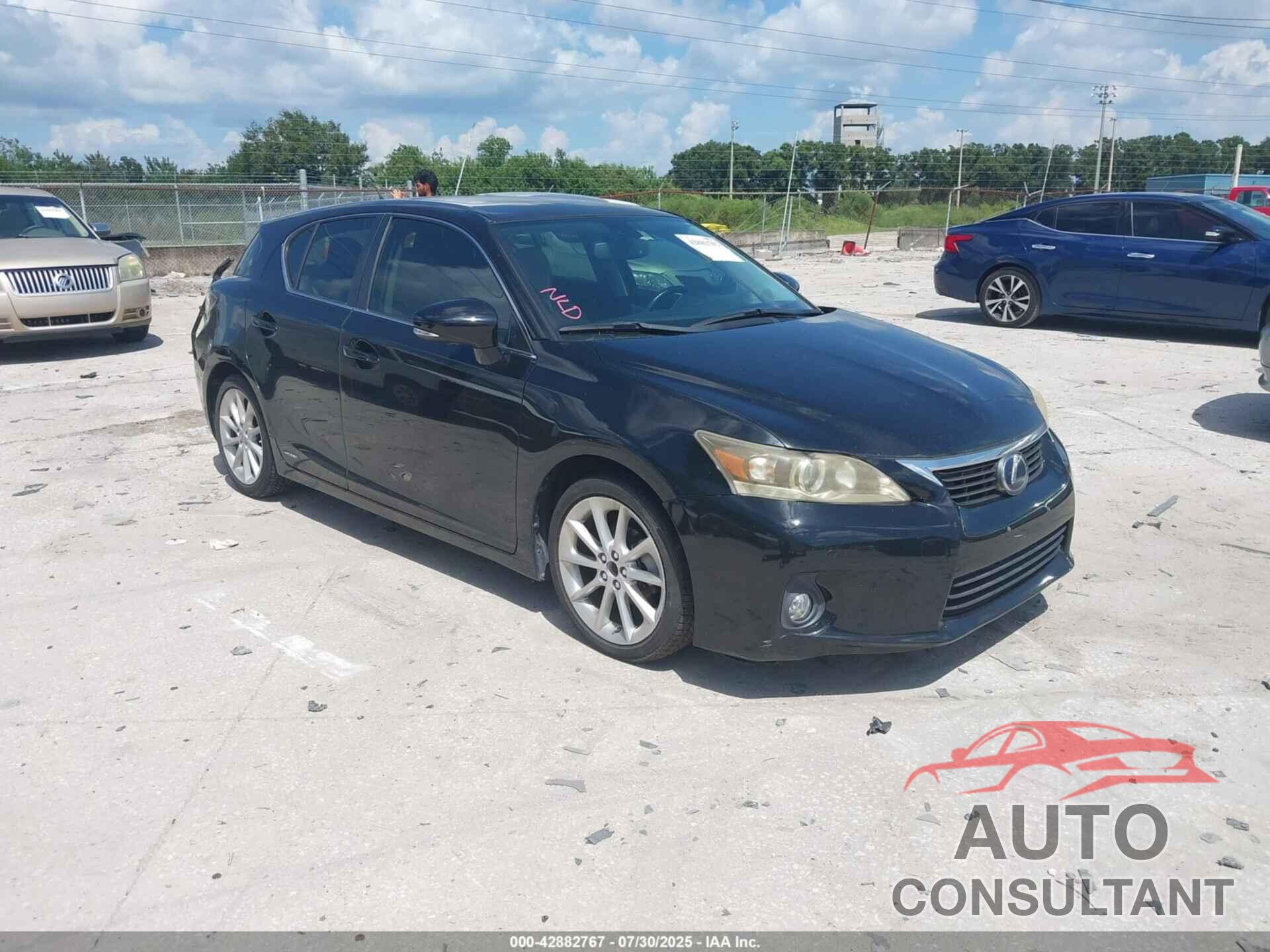LEXUS CT 200H 2013 - JTHKD5BH5D2128546