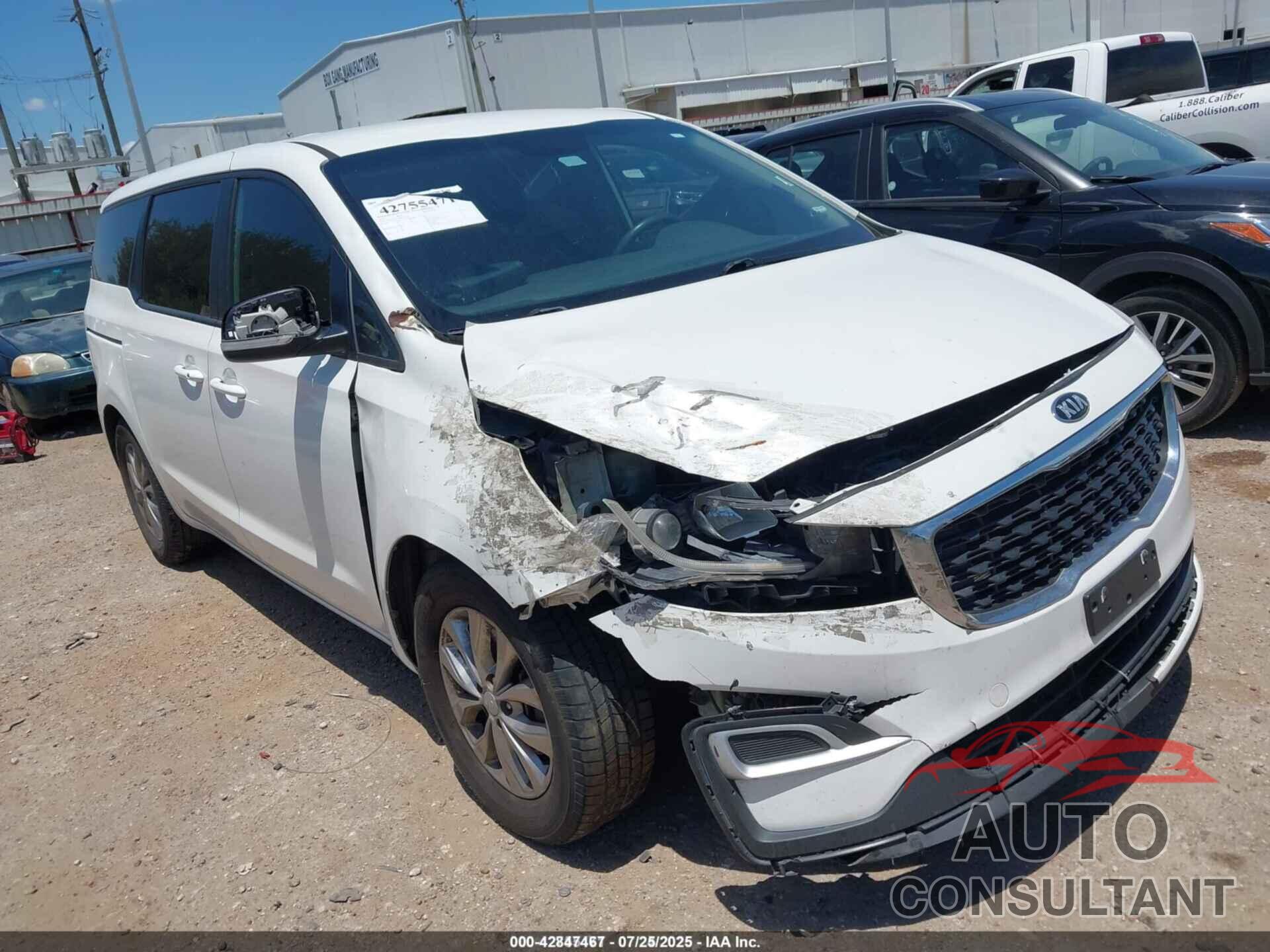 KIA SEDONA 2019 - KNDMB5C18K6553430