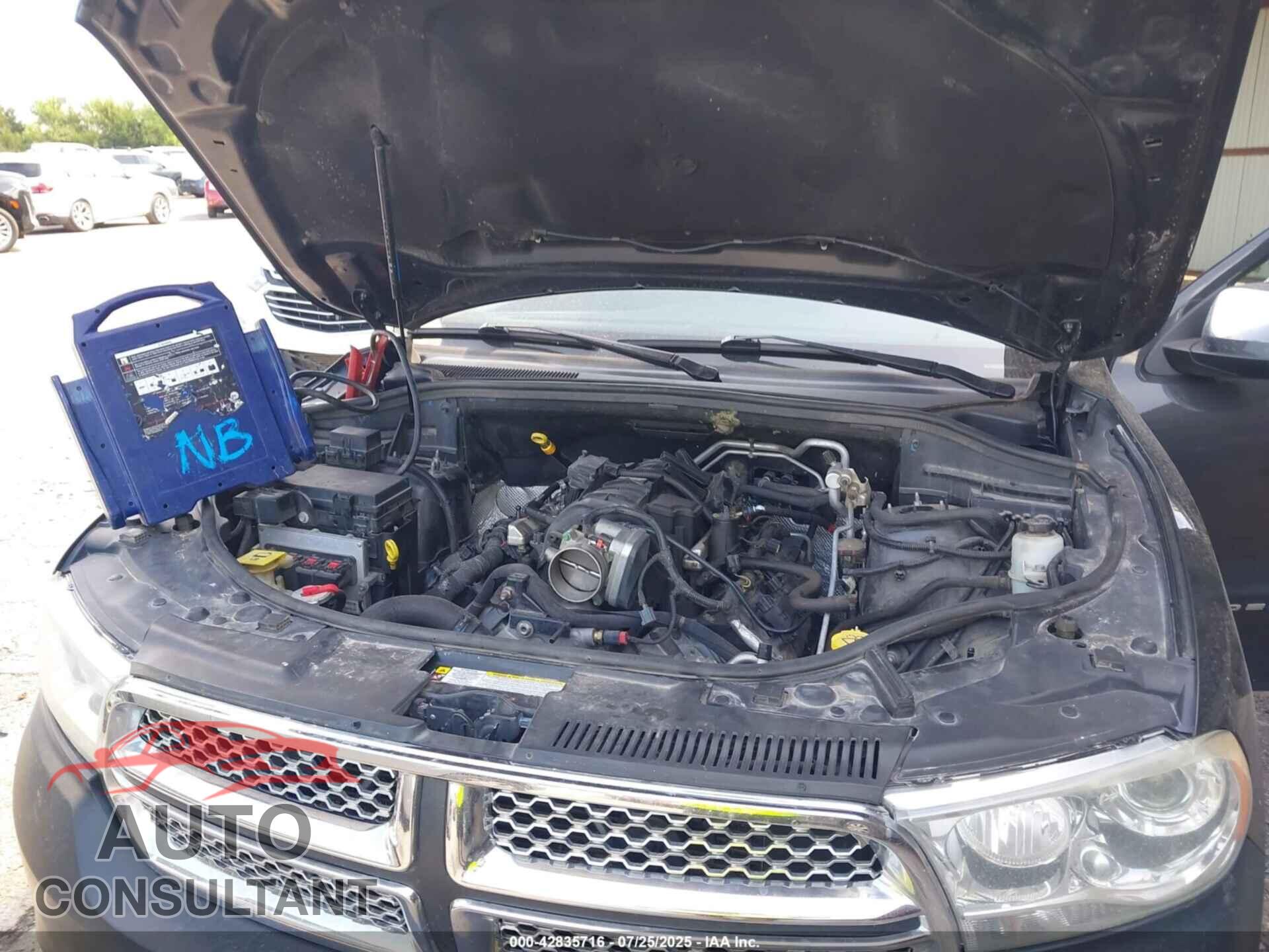 DODGE DURANGO 2011 - 1D4SE5GT1BC595016