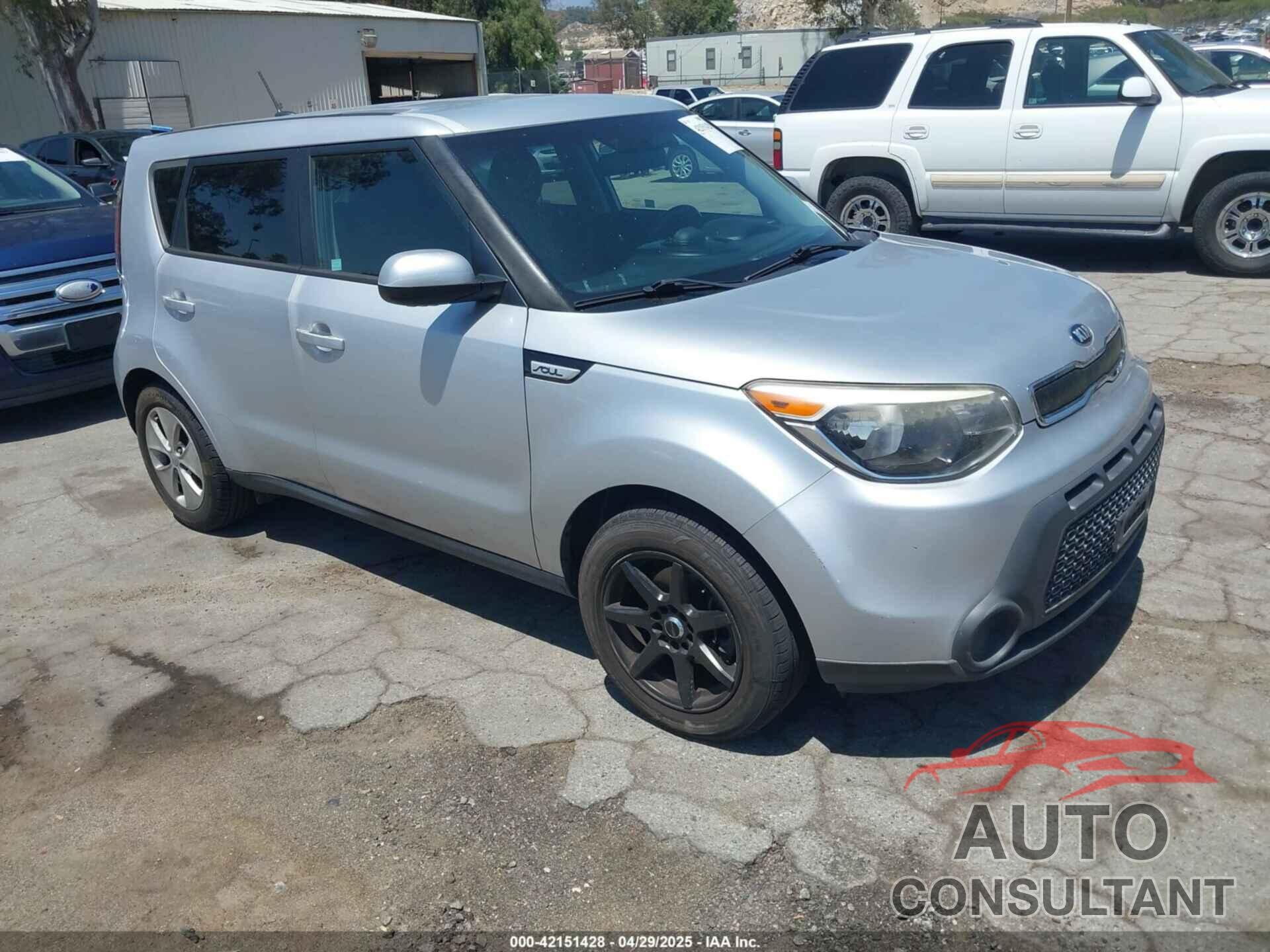 KIA SOUL 2015 - KNDJN2A23F7775040
