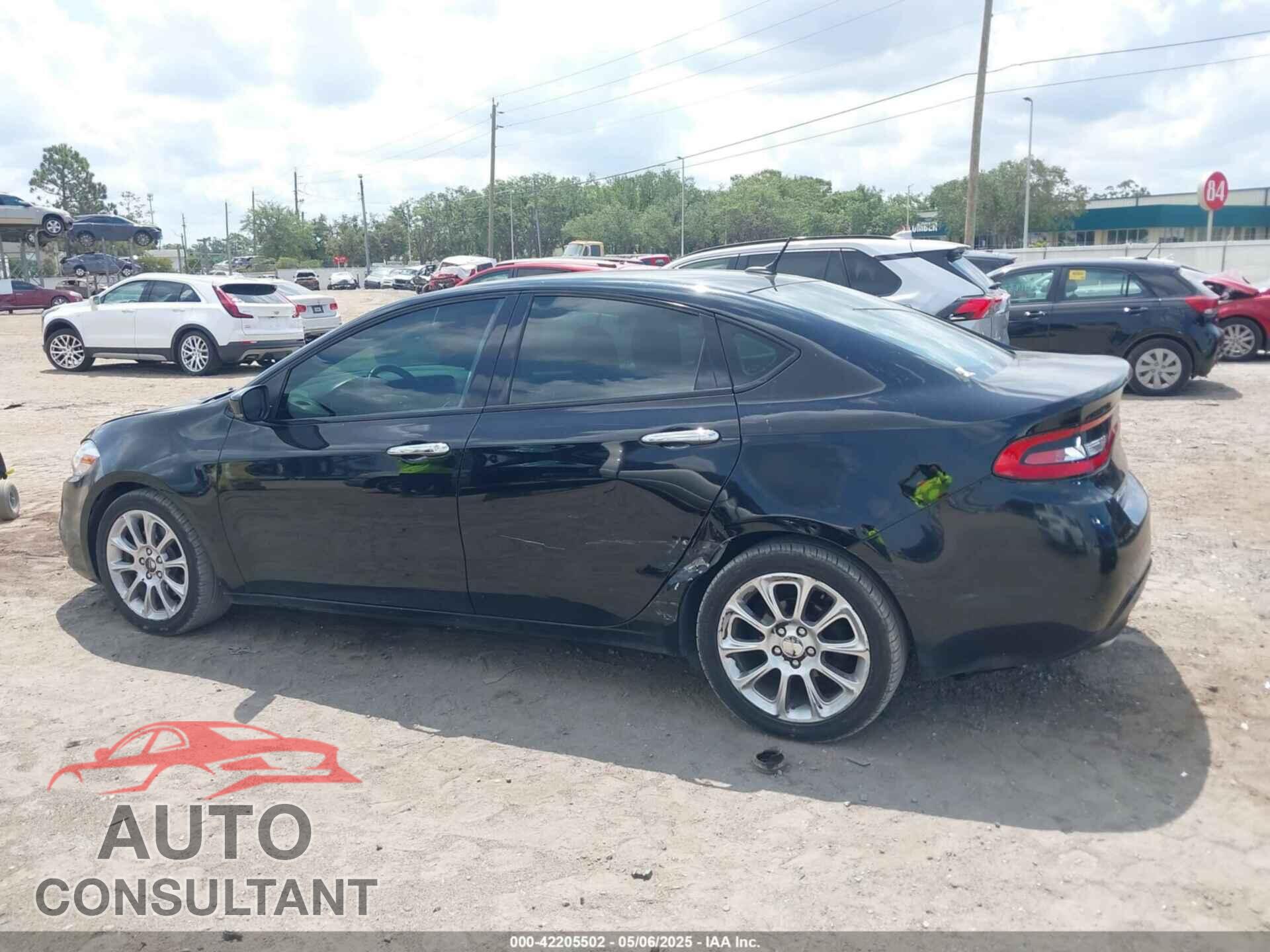 DODGE DART 2013 - 1C3CDFCH8DD309935