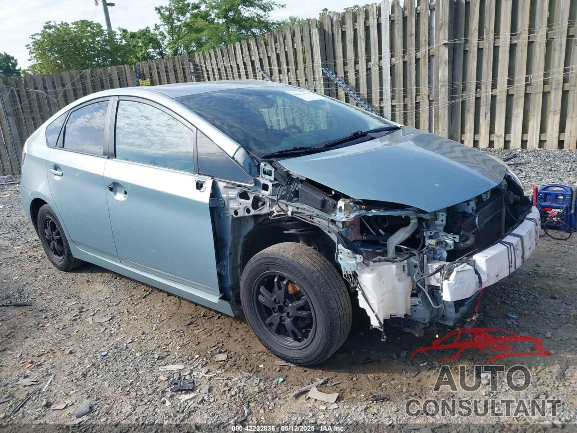 TOYOTA PRIUS 2012 - JTDKN3DU4C1542855