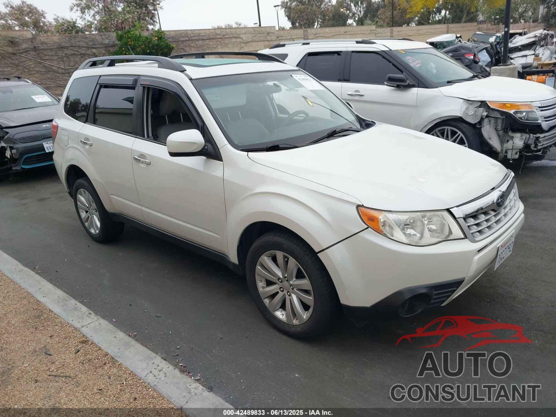 SUBARU FORESTER 2013 - JF2SHADC8DH422280