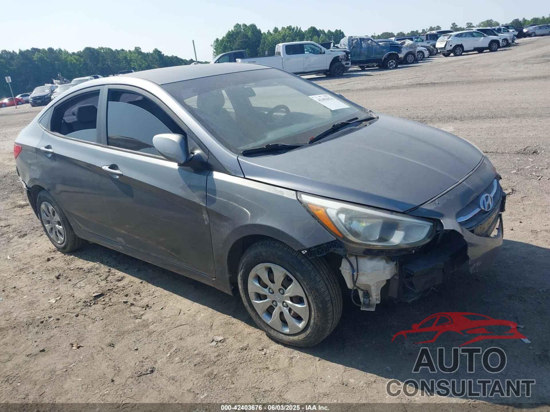 HYUNDAI ACCENT 2016 - KMHCT4AEXGU035925