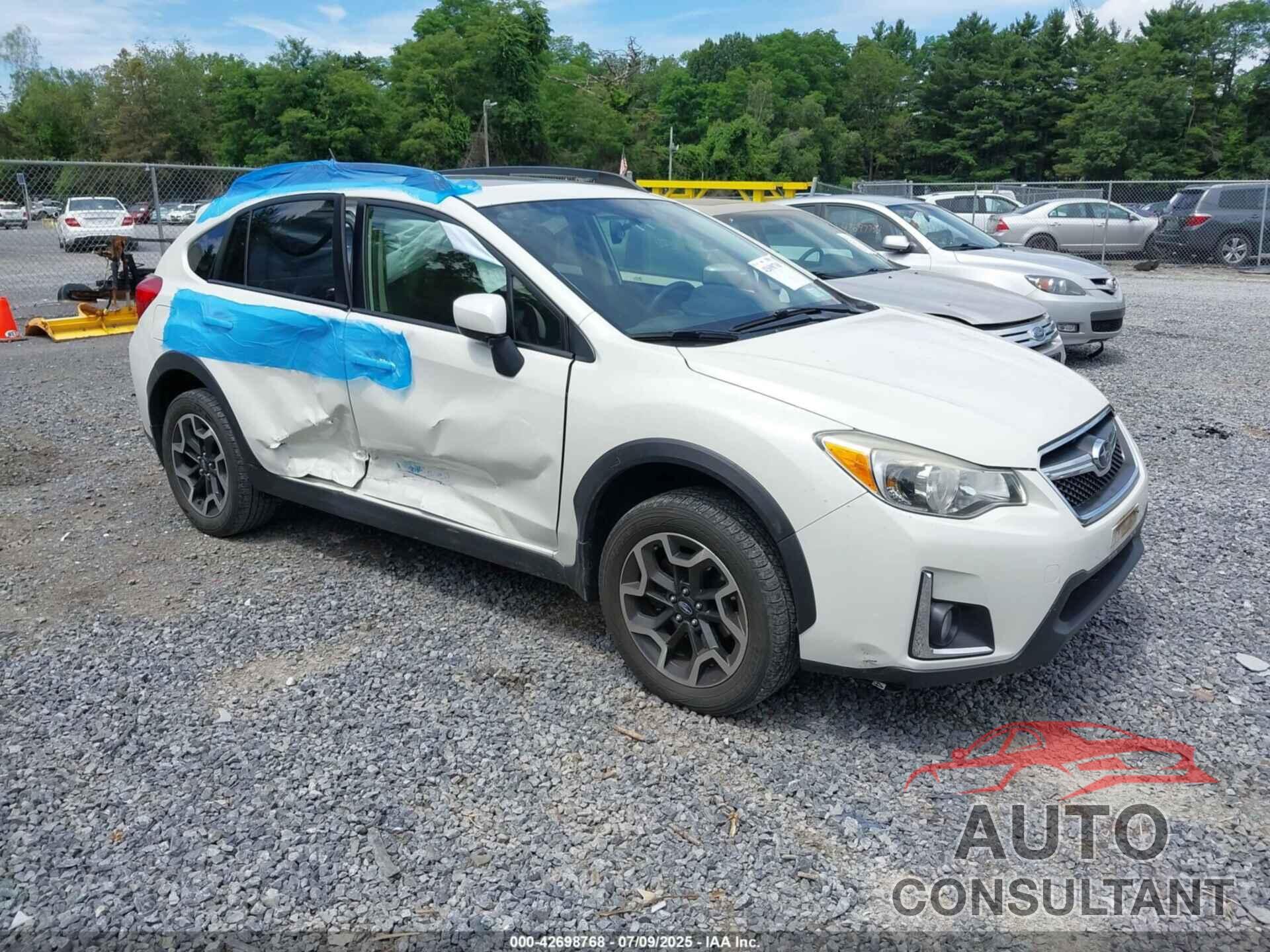 SUBARU CROSSTREK 2016 - JF2GPABC9G8347248