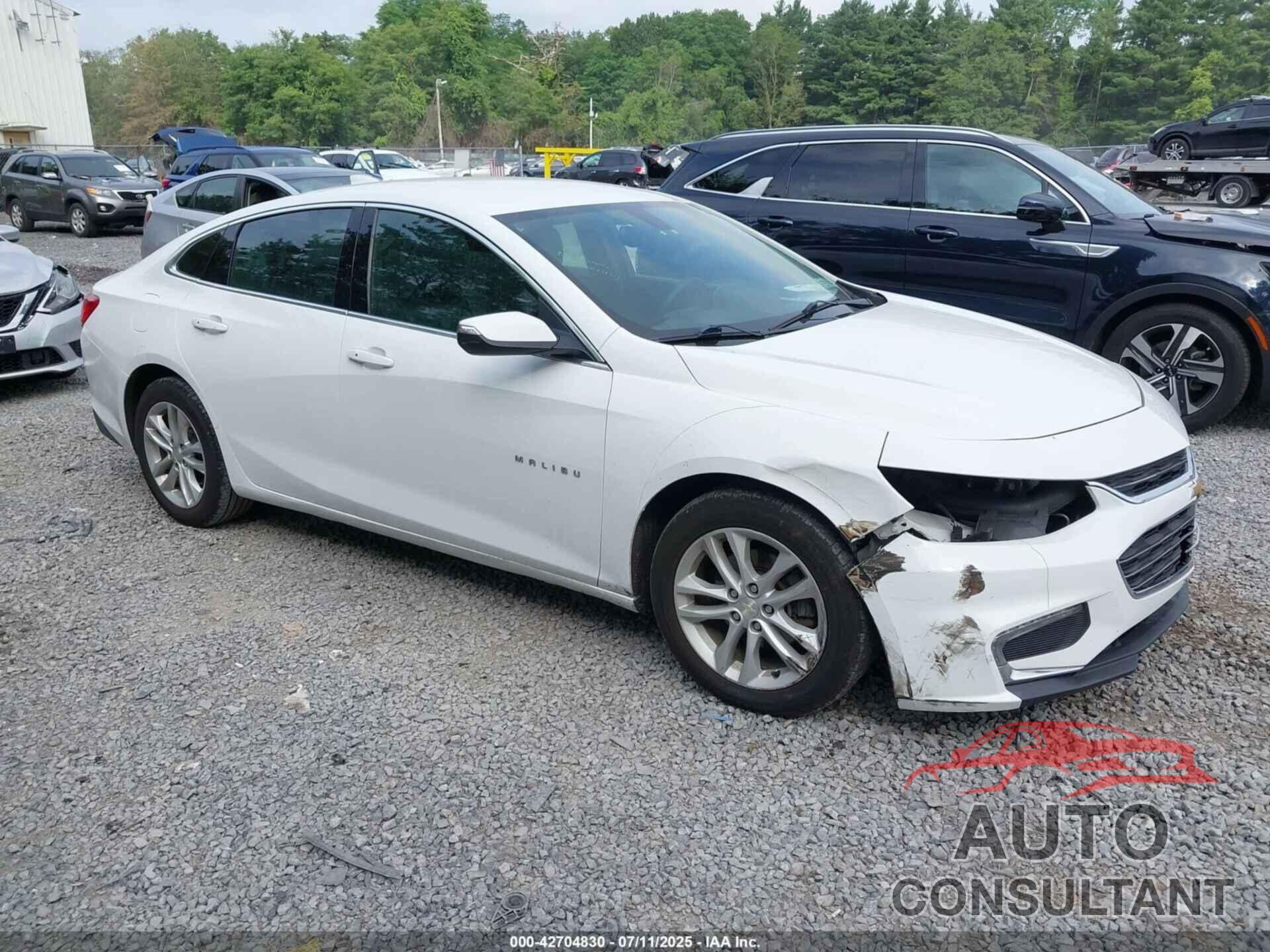 CHEVROLET MALIBU 2017 - 1G1ZE5ST3HF206525