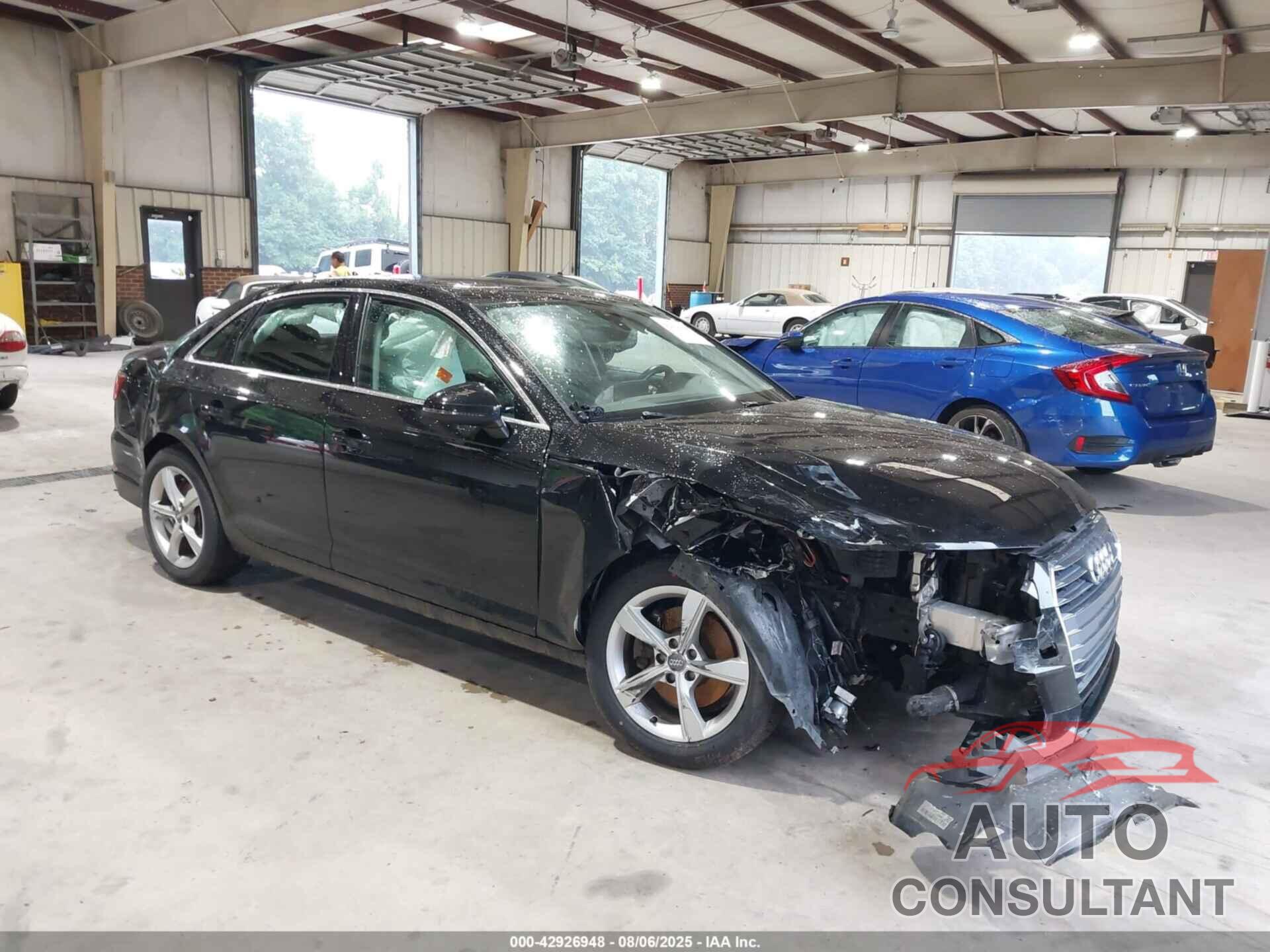 AUDI A4 2019 - WAUGMAF4XKA013903
