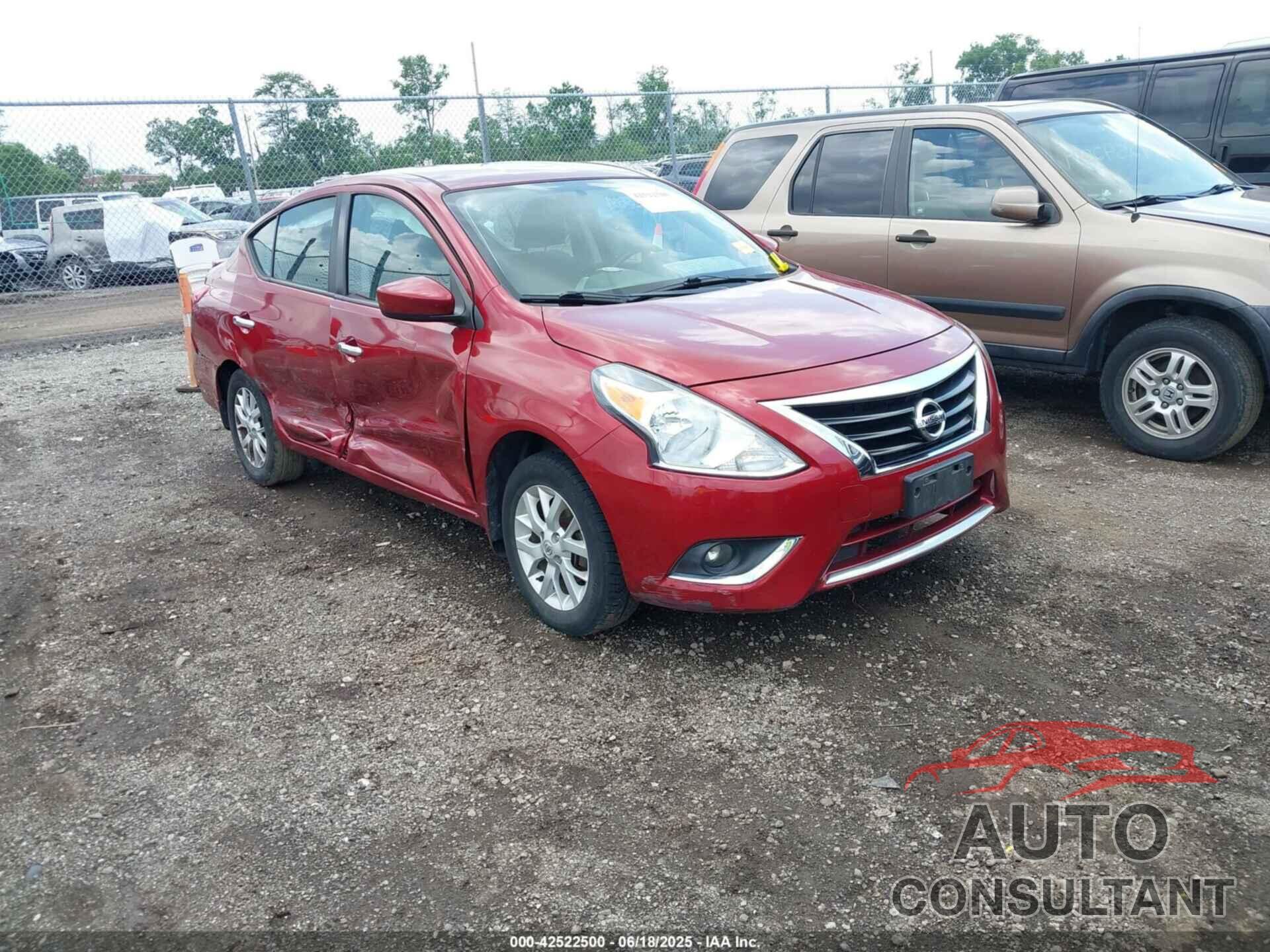 NISSAN VERSA 2017 - 3N1CN7AP5HL892606