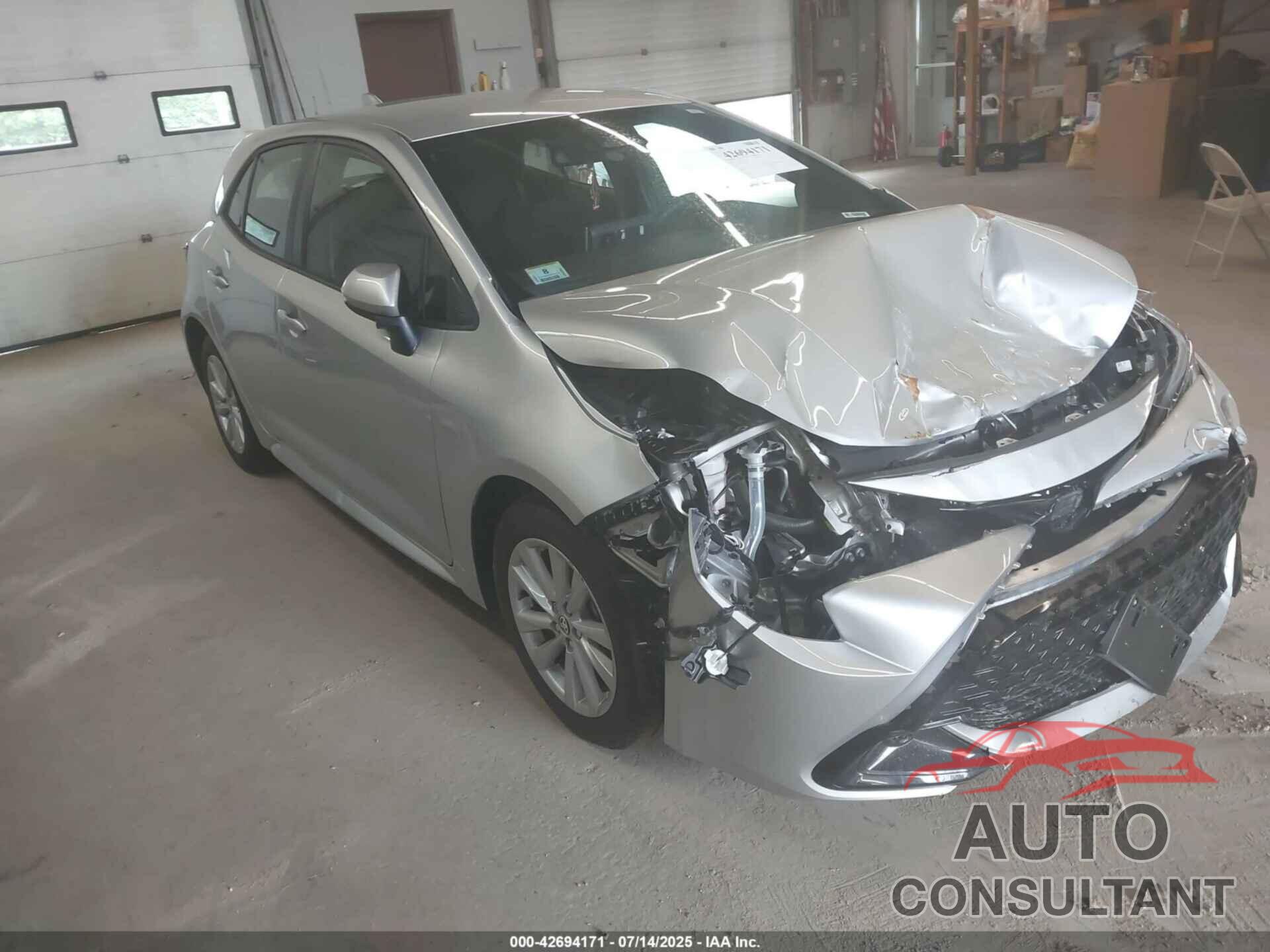 TOYOTA COROLLA 2025 - JTND4MBE7S3236597