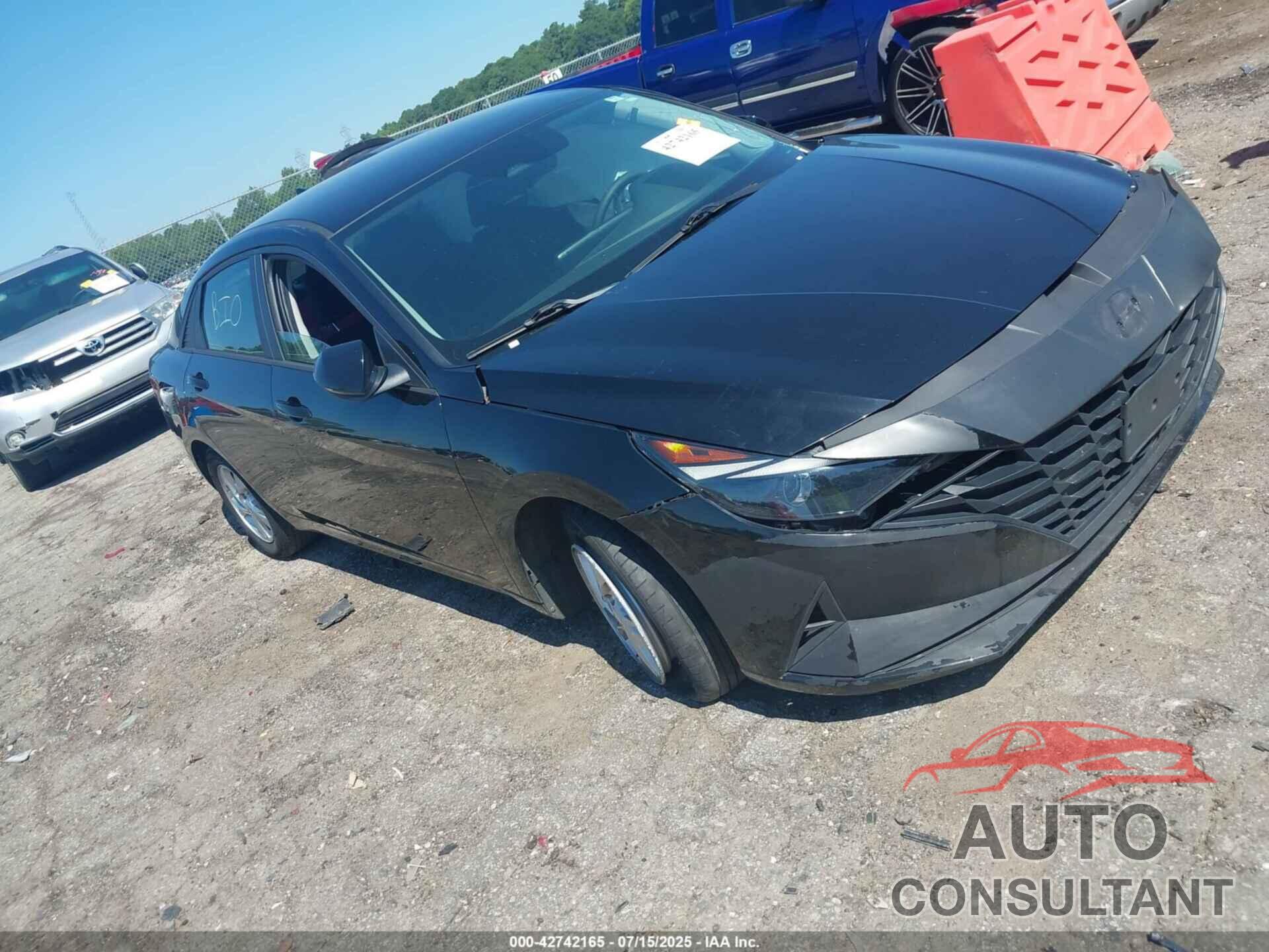 HYUNDAI ELANTRA 2021 - KMHLL4AG2MU197982