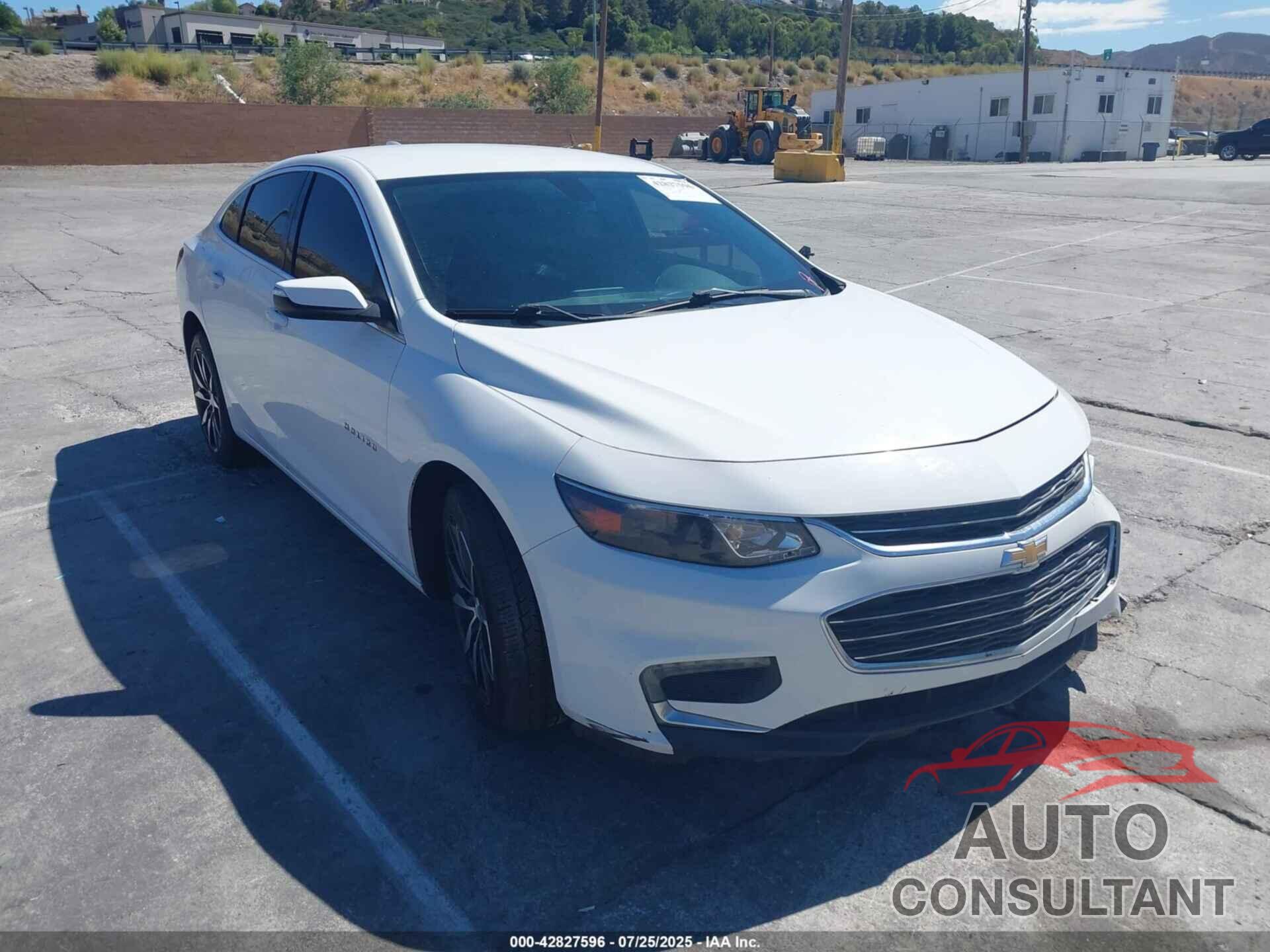 CHEVROLET MALIBU 2016 - 1G1ZE5ST3GF302752