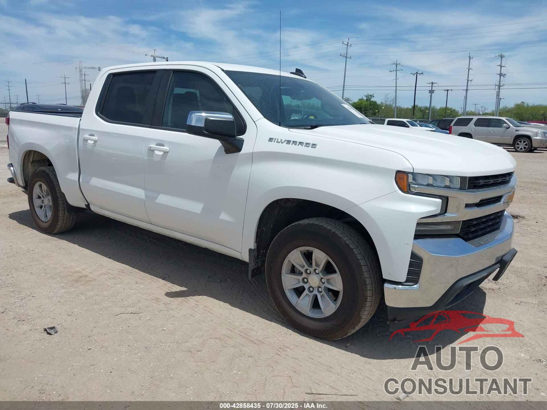 CHEVROLET SILVERADO 1500 2020 - 3GCPWCED3LG335215
