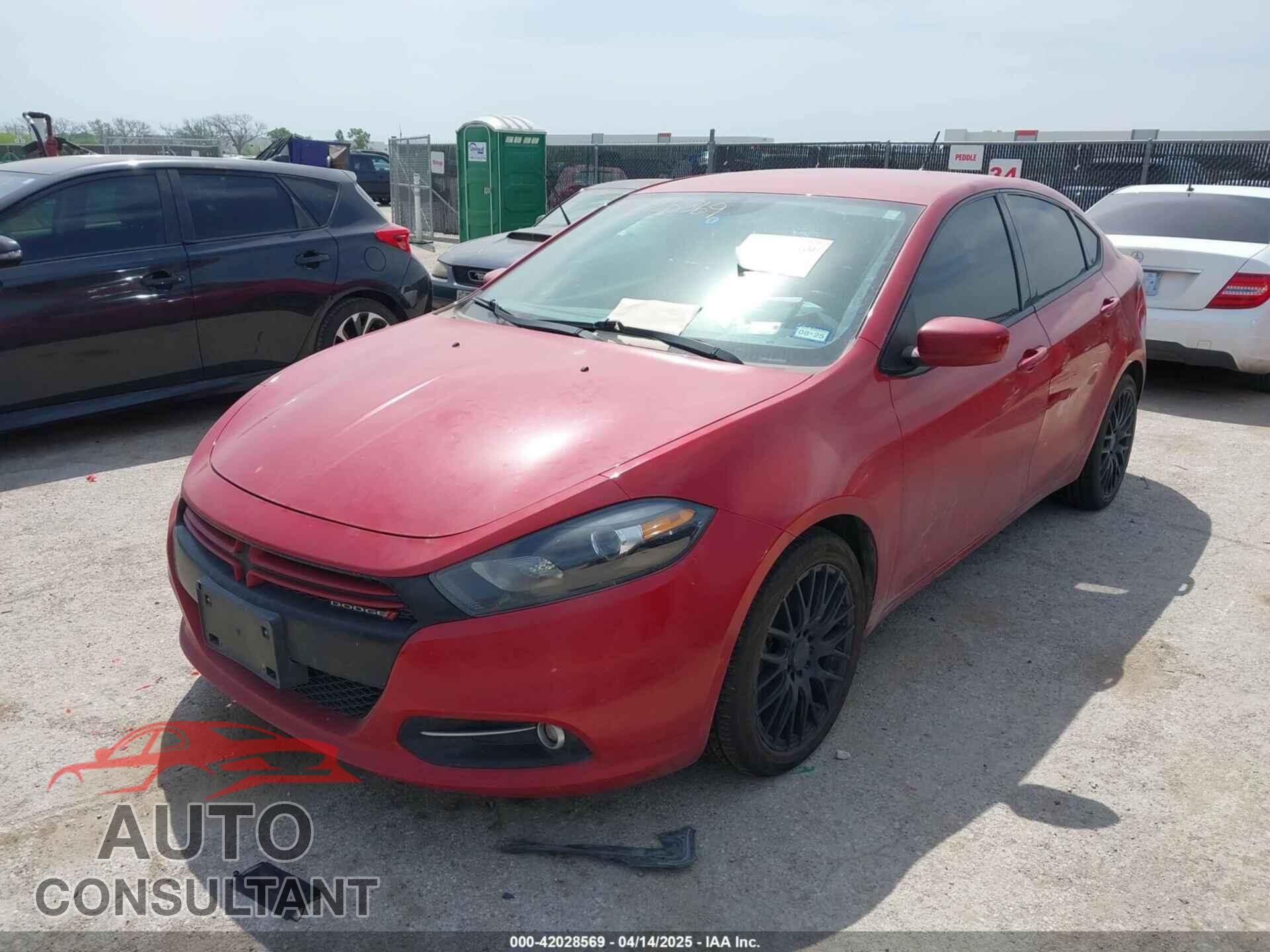 DODGE DART 2013 - 1C3CDFBH3DD641007