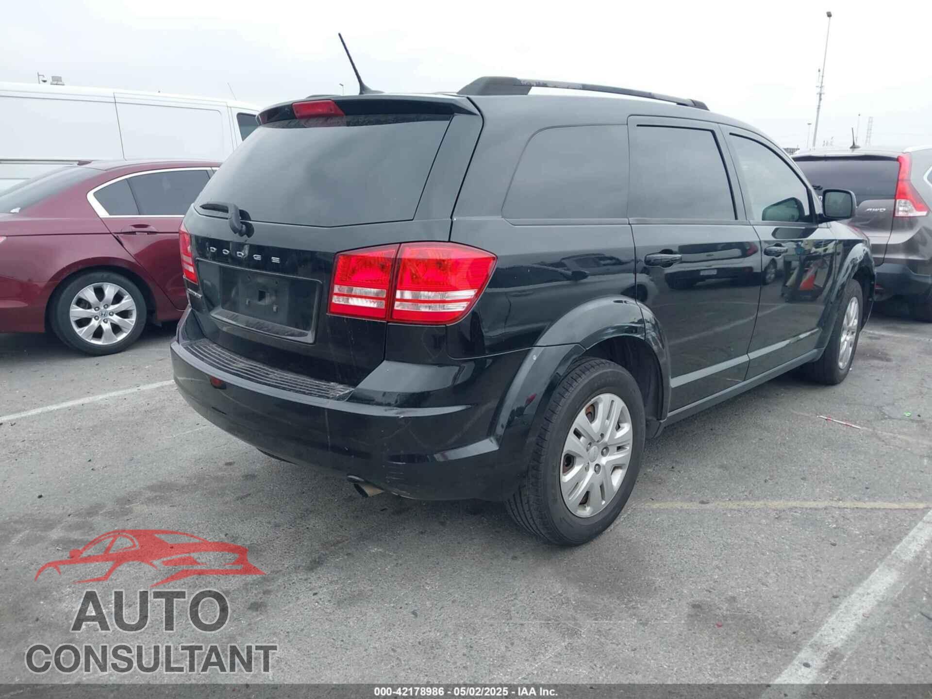 DODGE JOURNEY 2017 - 3C4PDCAB9HT676305