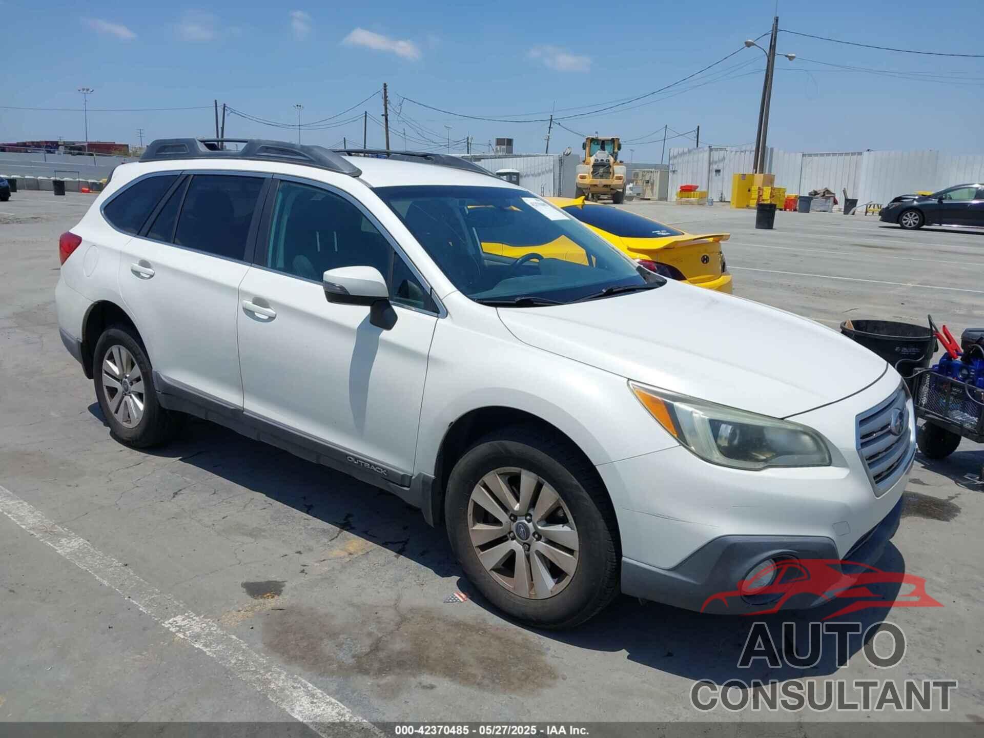 SUBARU OUTBACK 2015 - 4S4BSAFC1F3256807