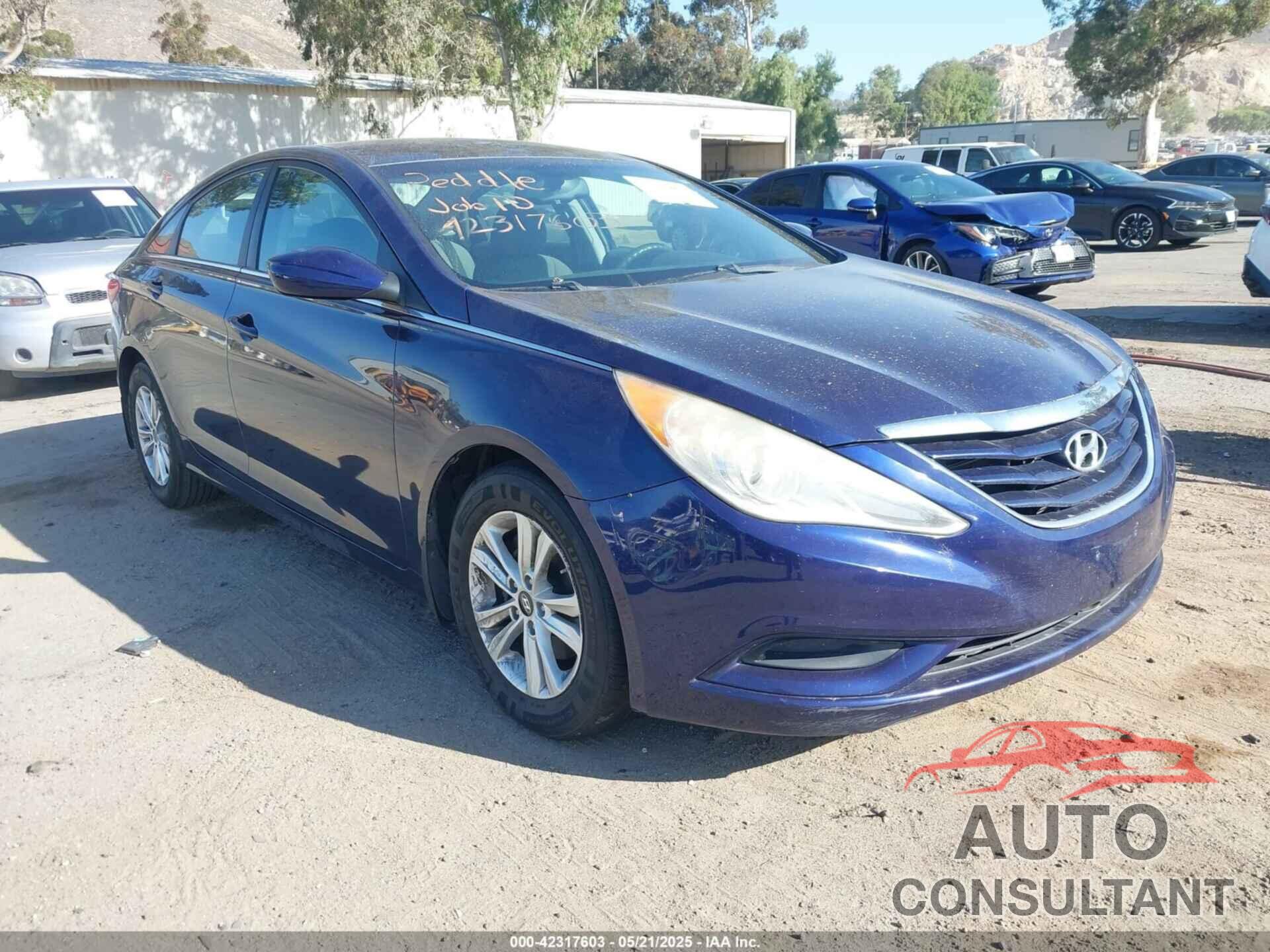 HYUNDAI SONATA 2012 - 5NPEB4AC3CH411884