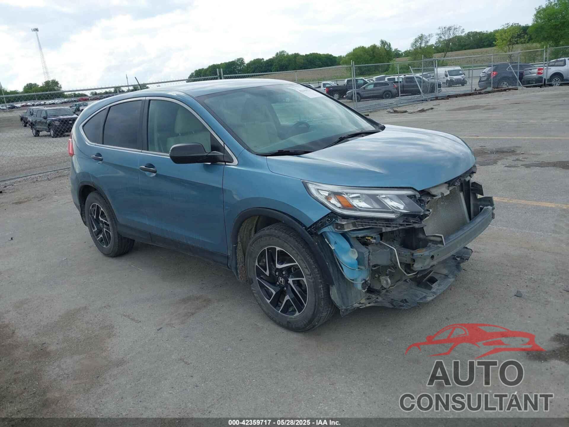 HONDA CR-V 2016 - 5J6RM4H48GL056636